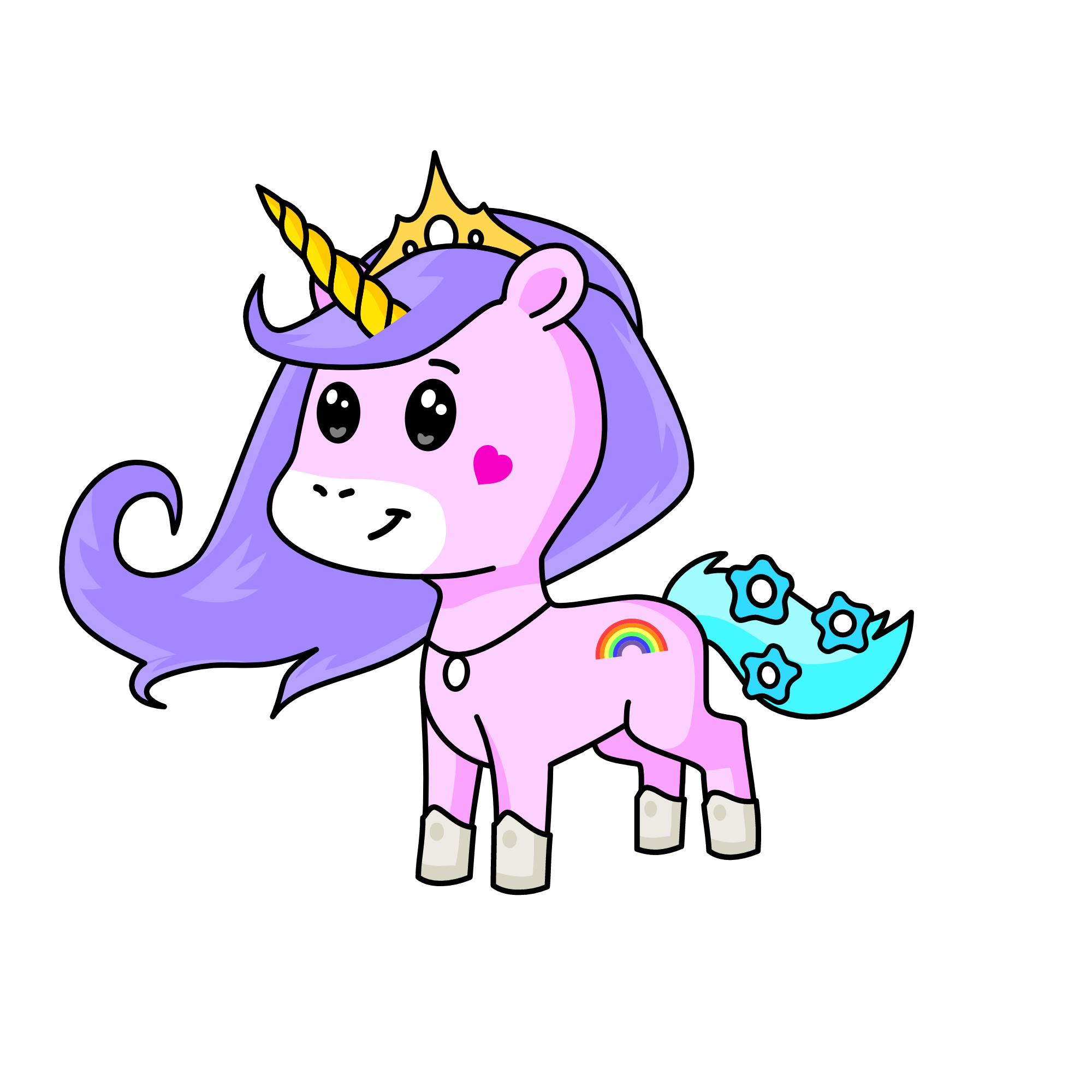snowqueen, the unicorn