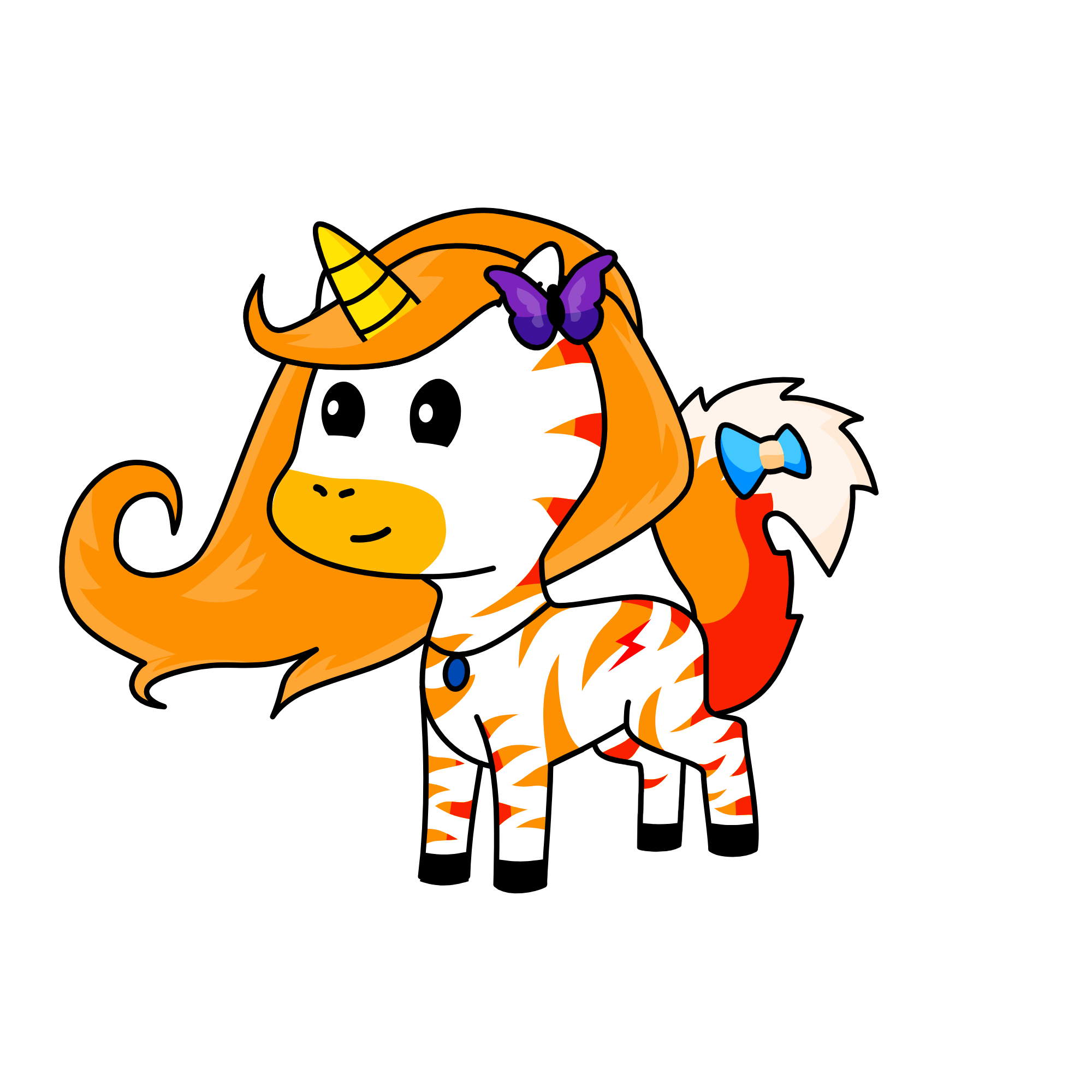 Tigerlilly, the unicorn