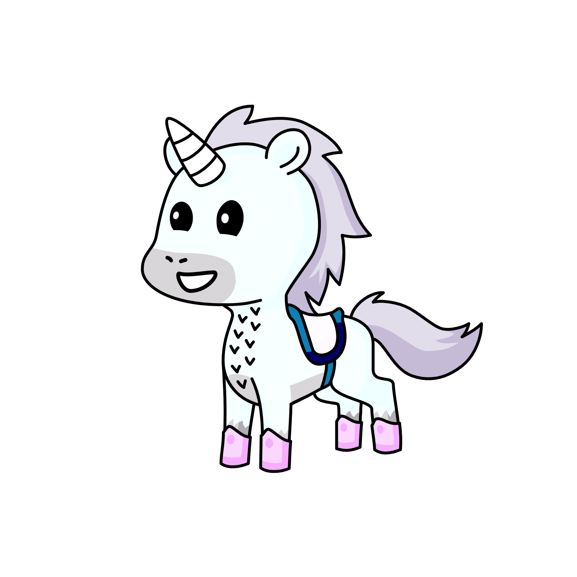 Sans, the unicorn