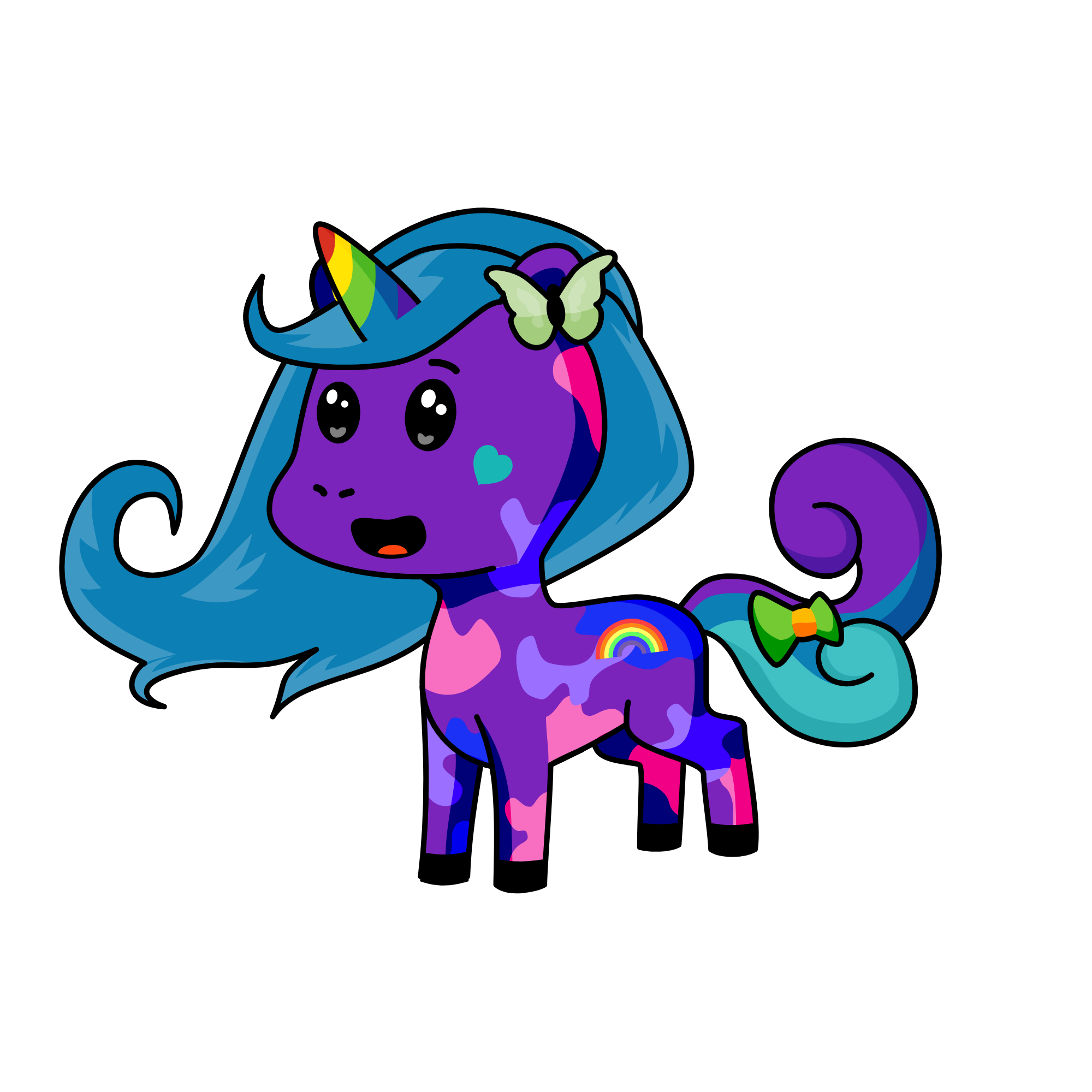 summer, the unicorn