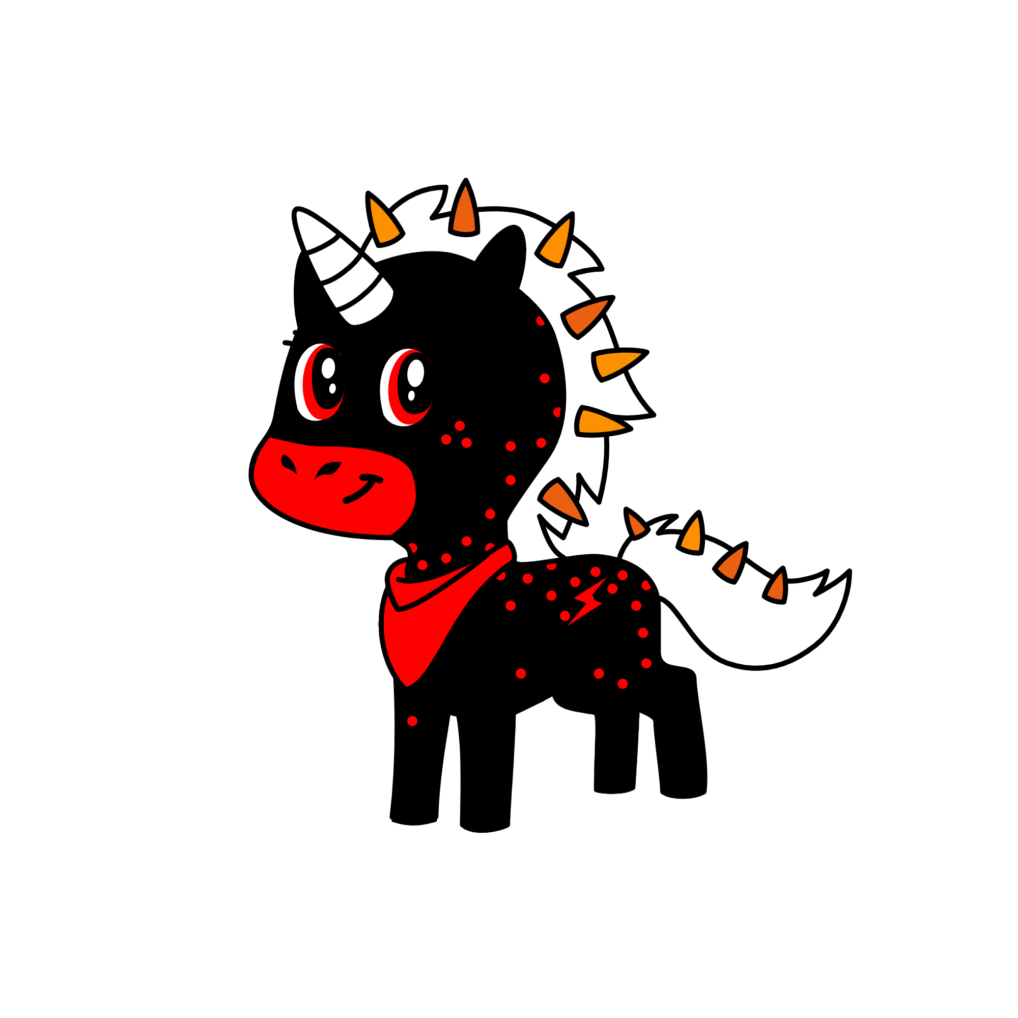 BLUDMOON, the unicorn