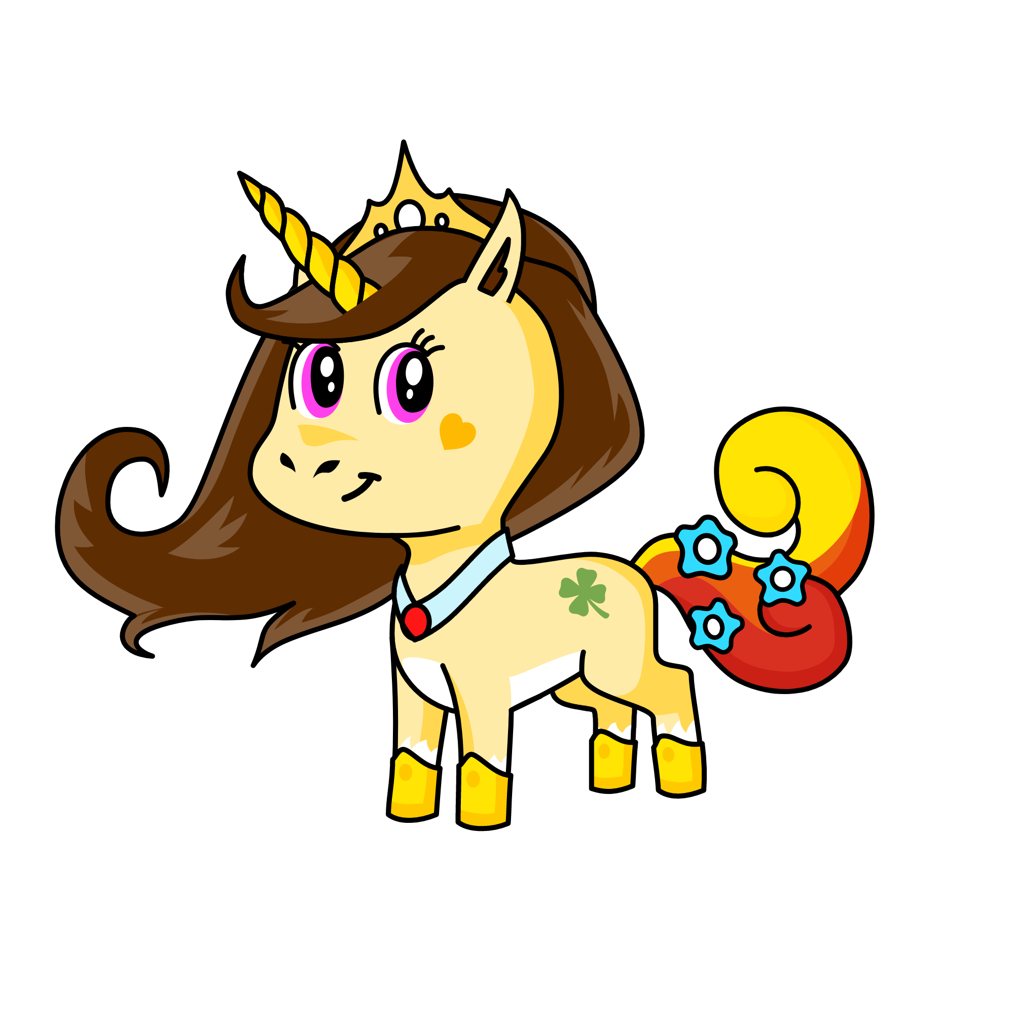 moon, the unicorn
