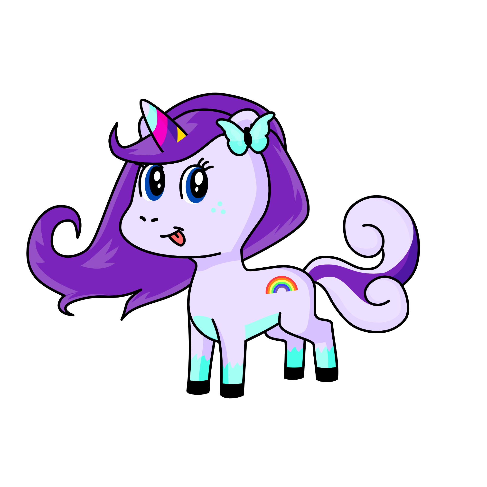 Kim, the unicorn