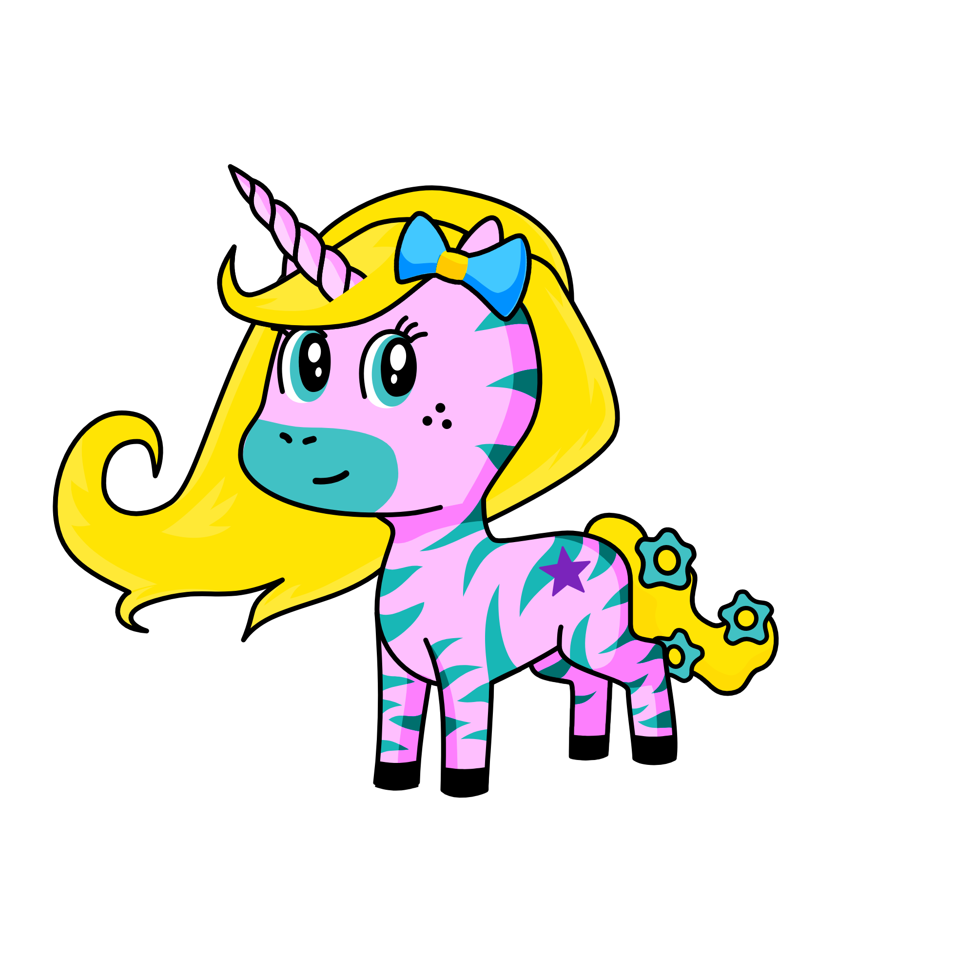 Candyfloss, the unicorn
