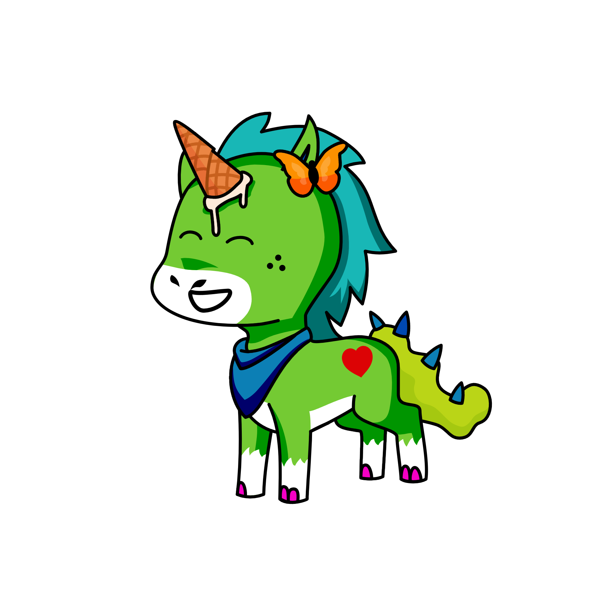 not mine, the unicorn