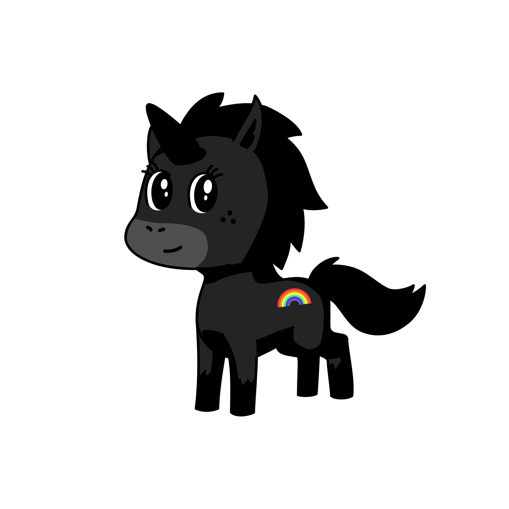 Nighty, the unicorn