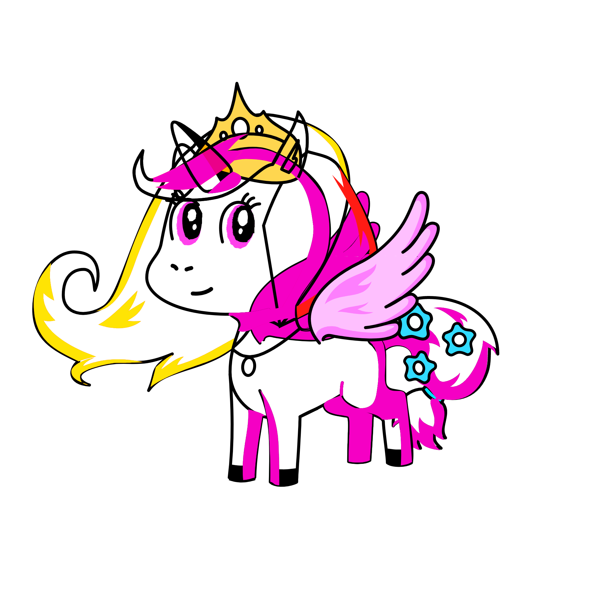 Звёздочка, the unicorn