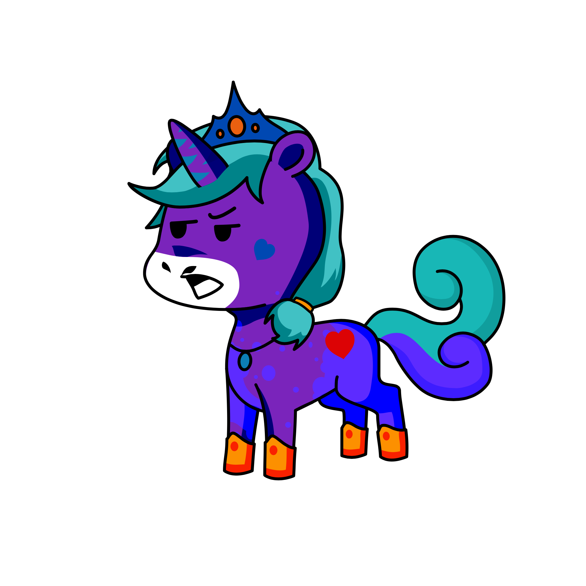 defrtfygd, the unicorn
