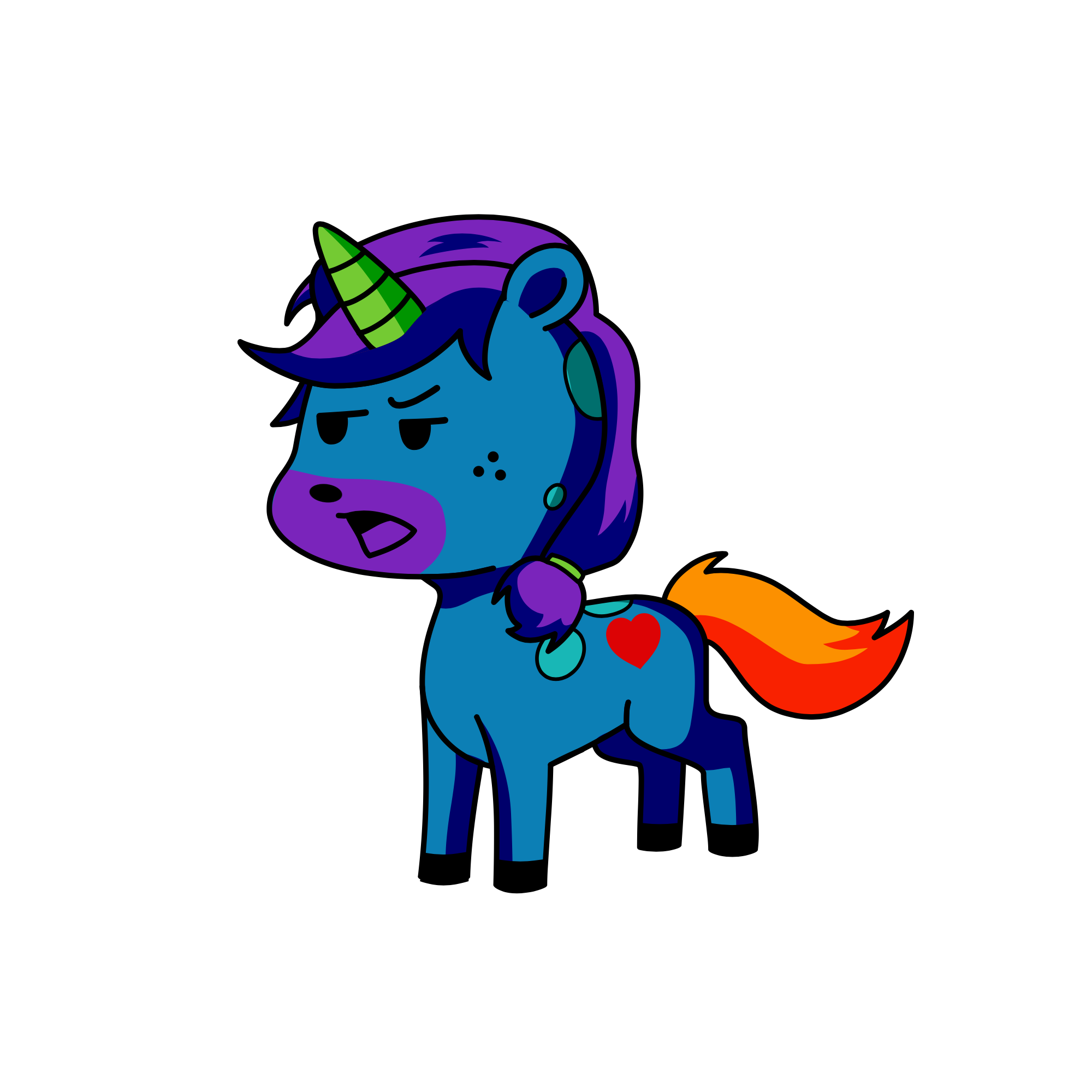 rghtfdrtt, the unicorn
