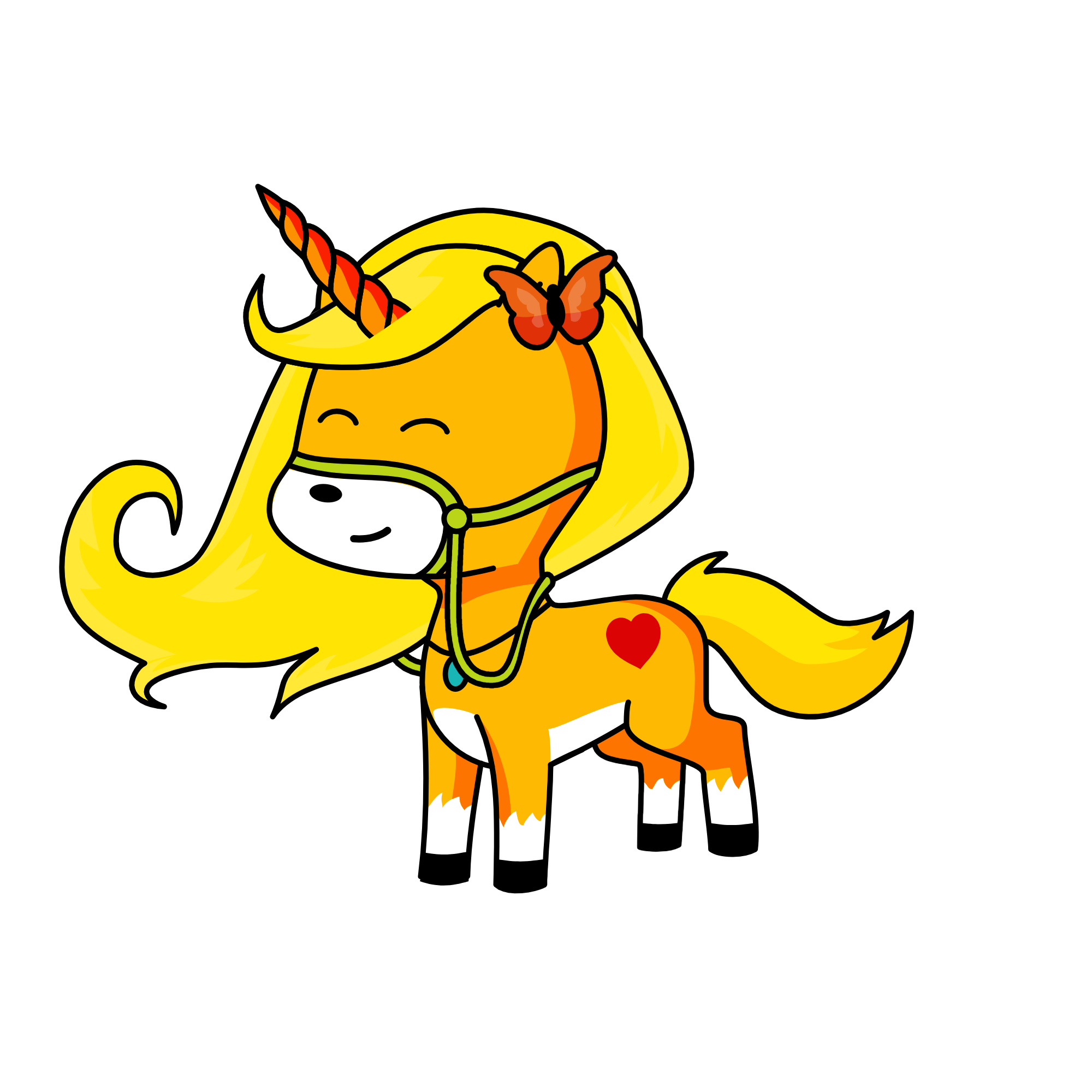 fire, the unicorn