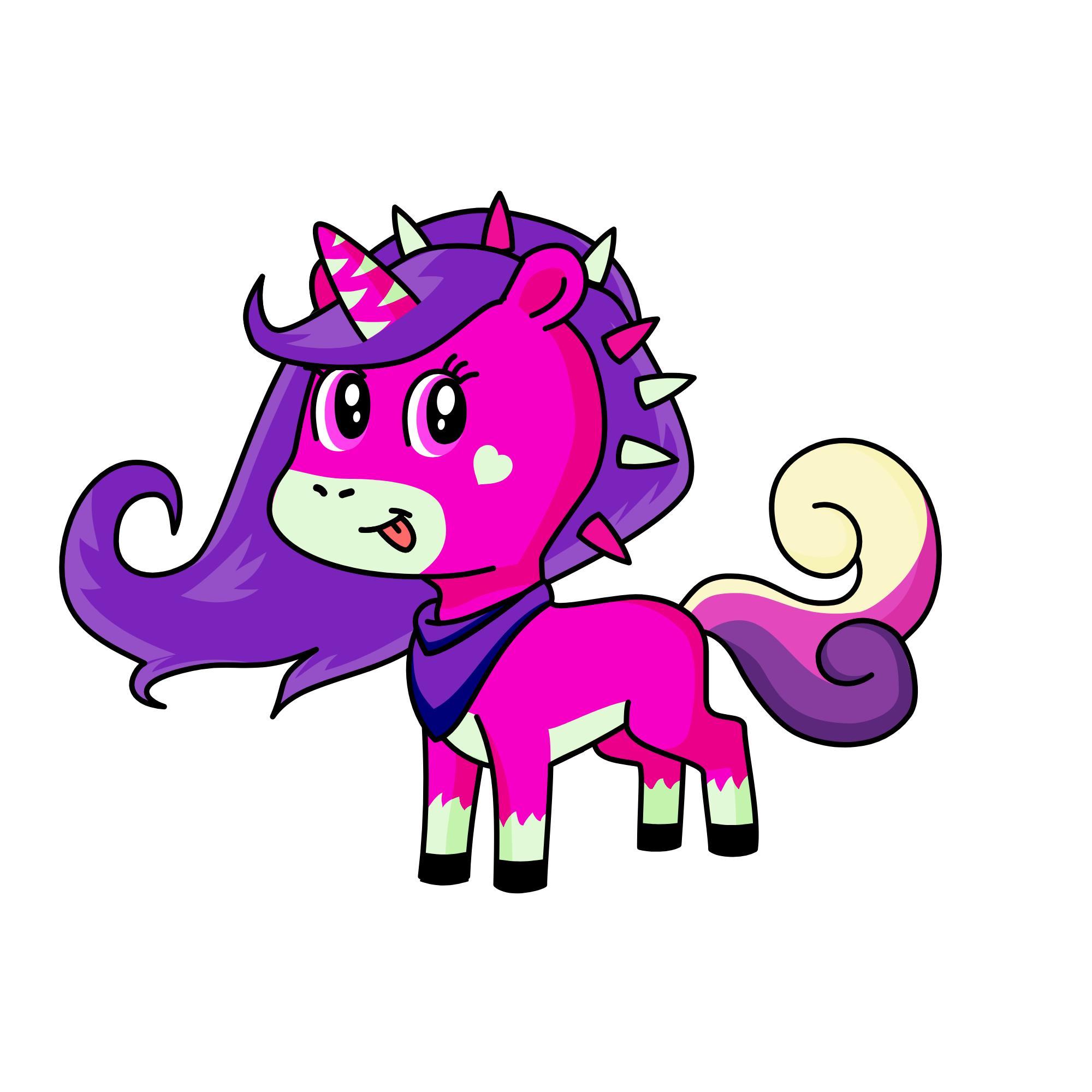 Sparkle, the unicorn