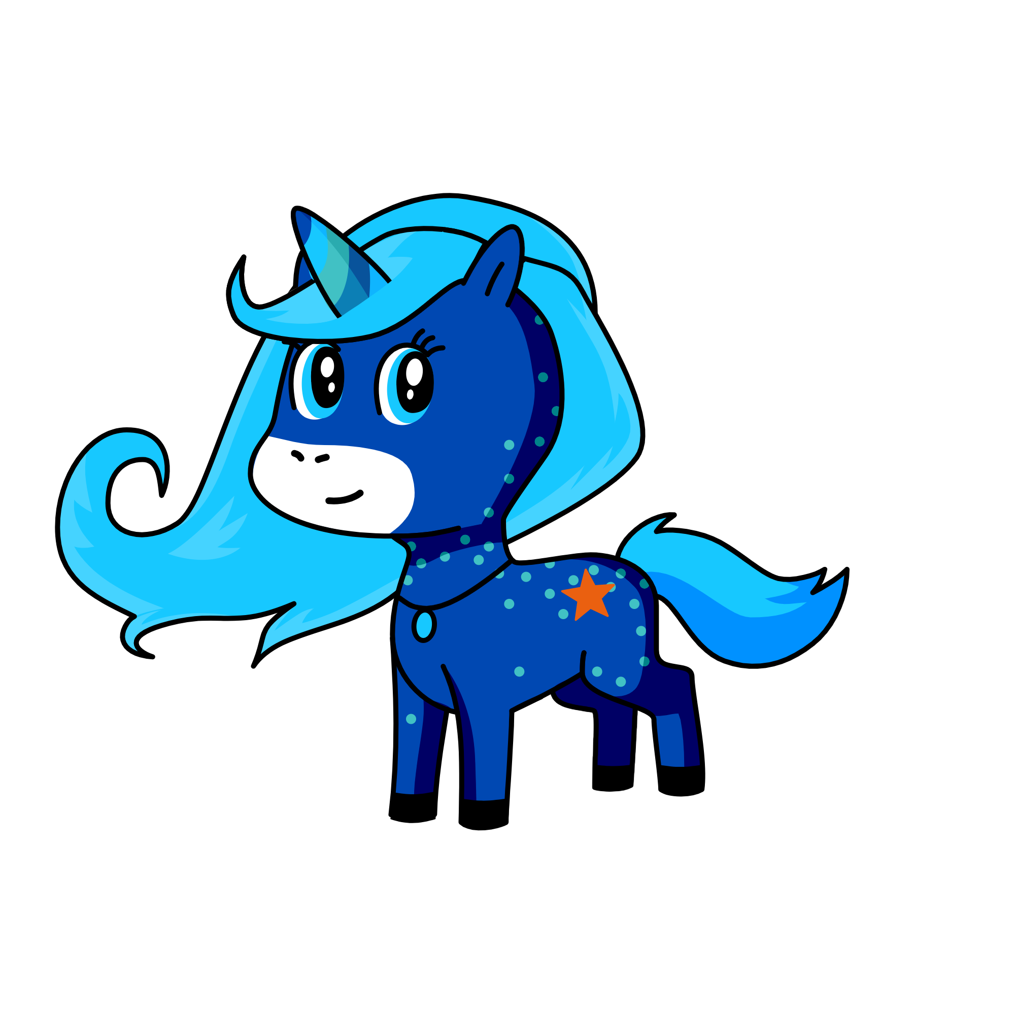 sky, the unicorn