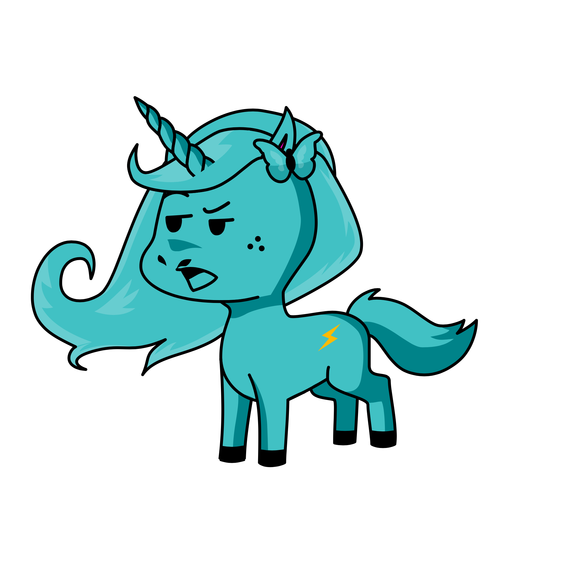 rgghuf, the unicorn