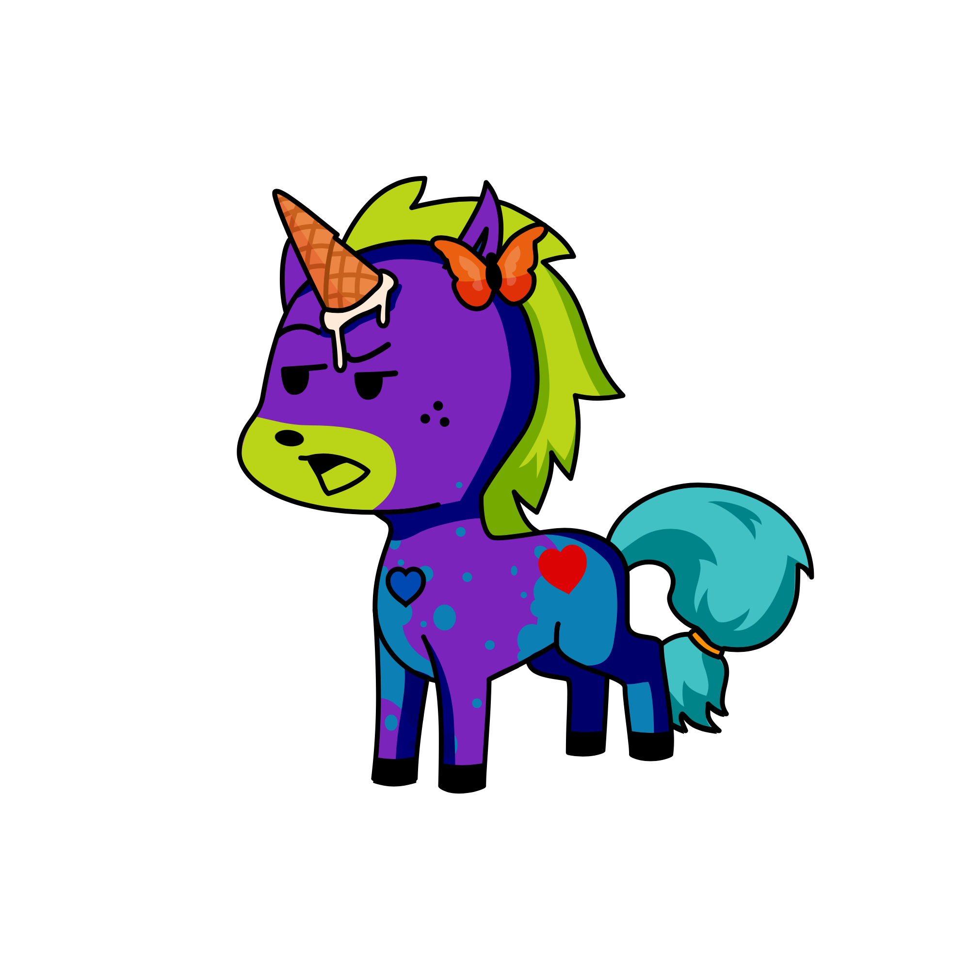 no, the unicorn
