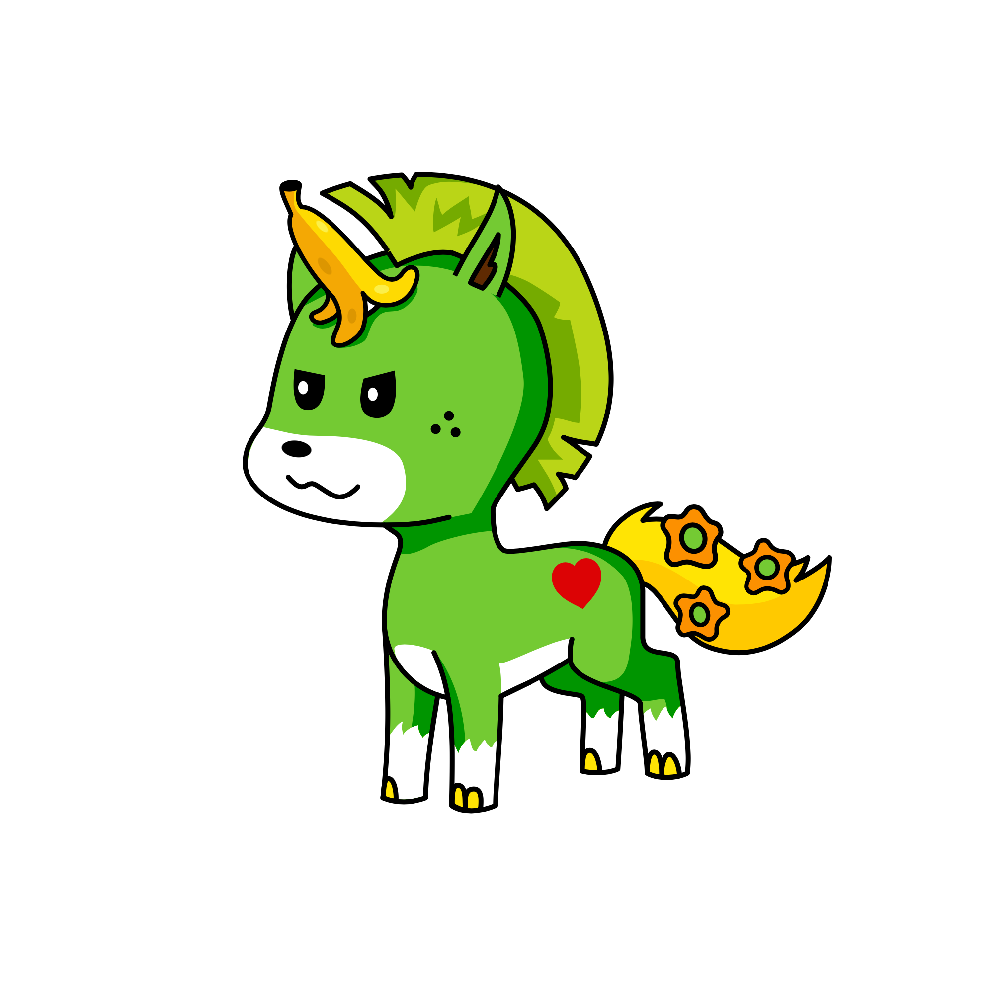 NO, the unicorn
