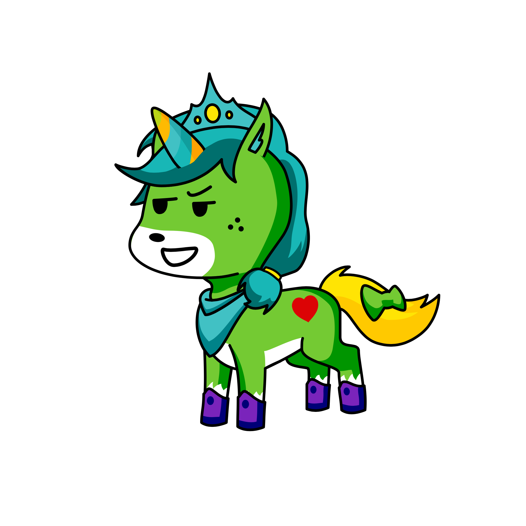NO, the unicorn