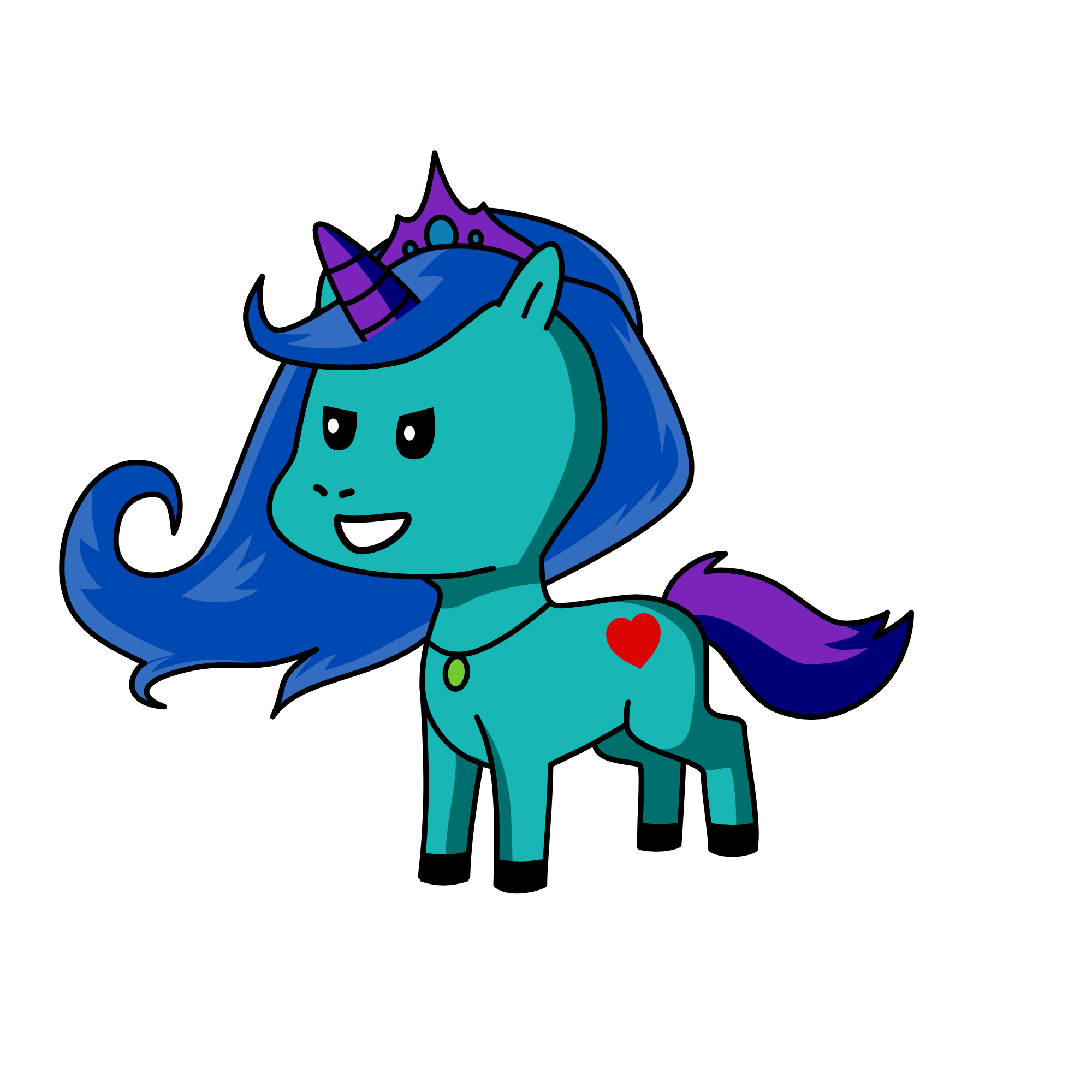 RT, the unicorn