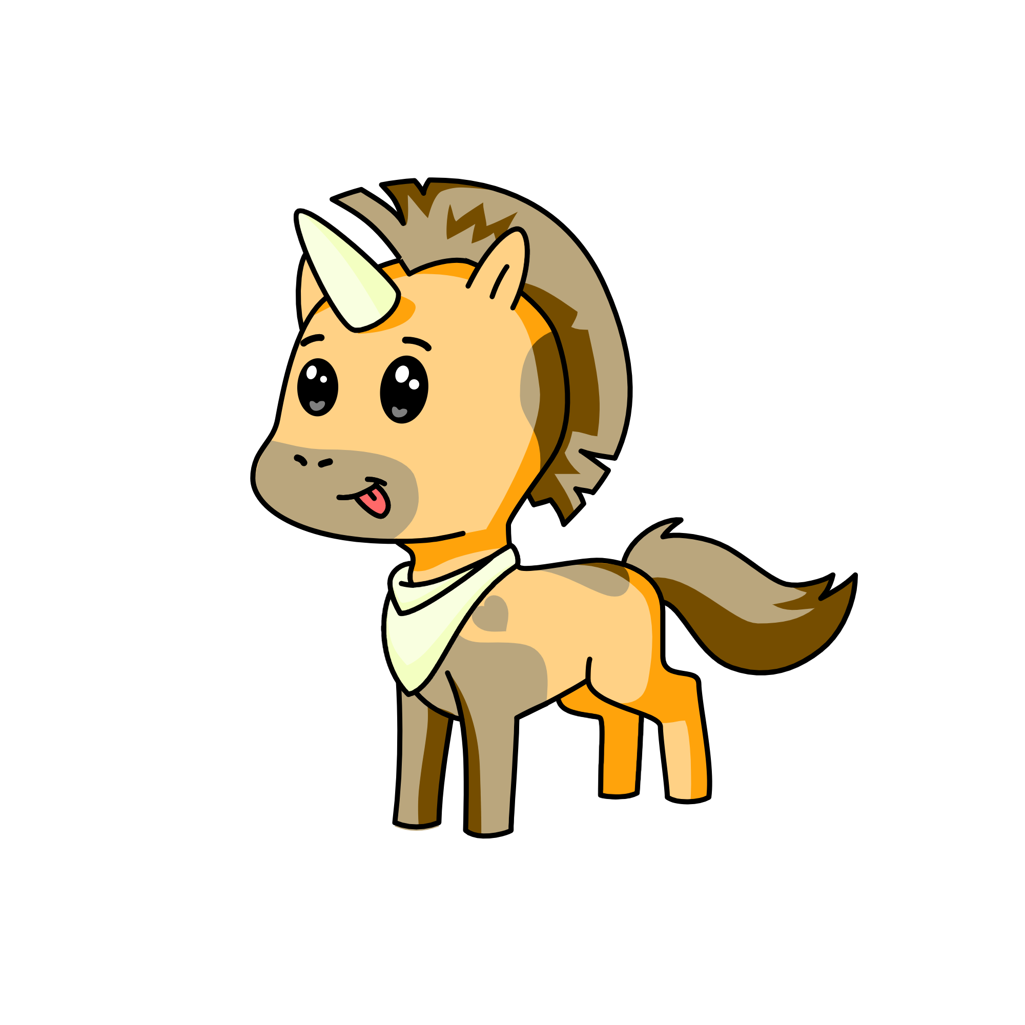 Cookie Dough, the unicorn