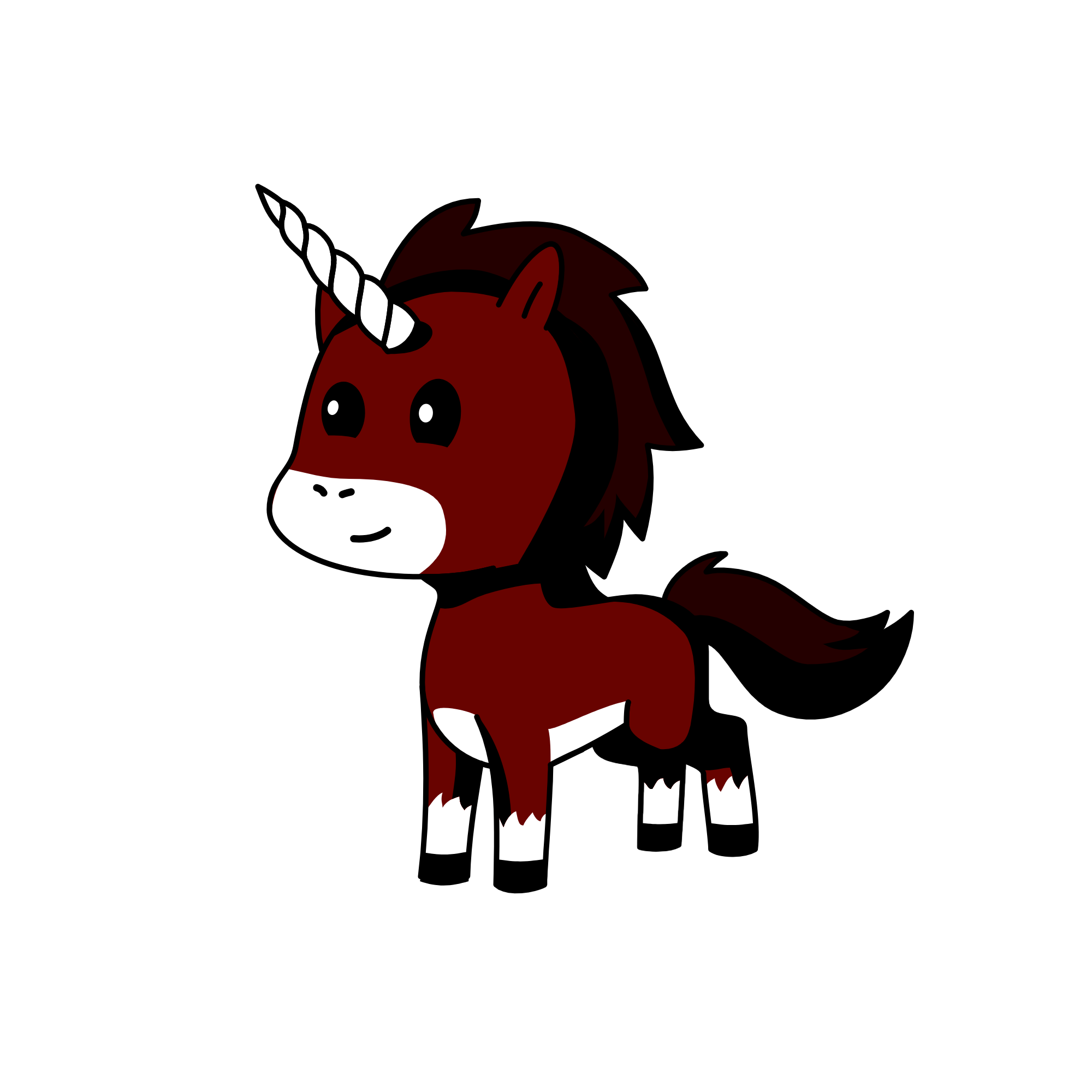 Ronja, the unicorn