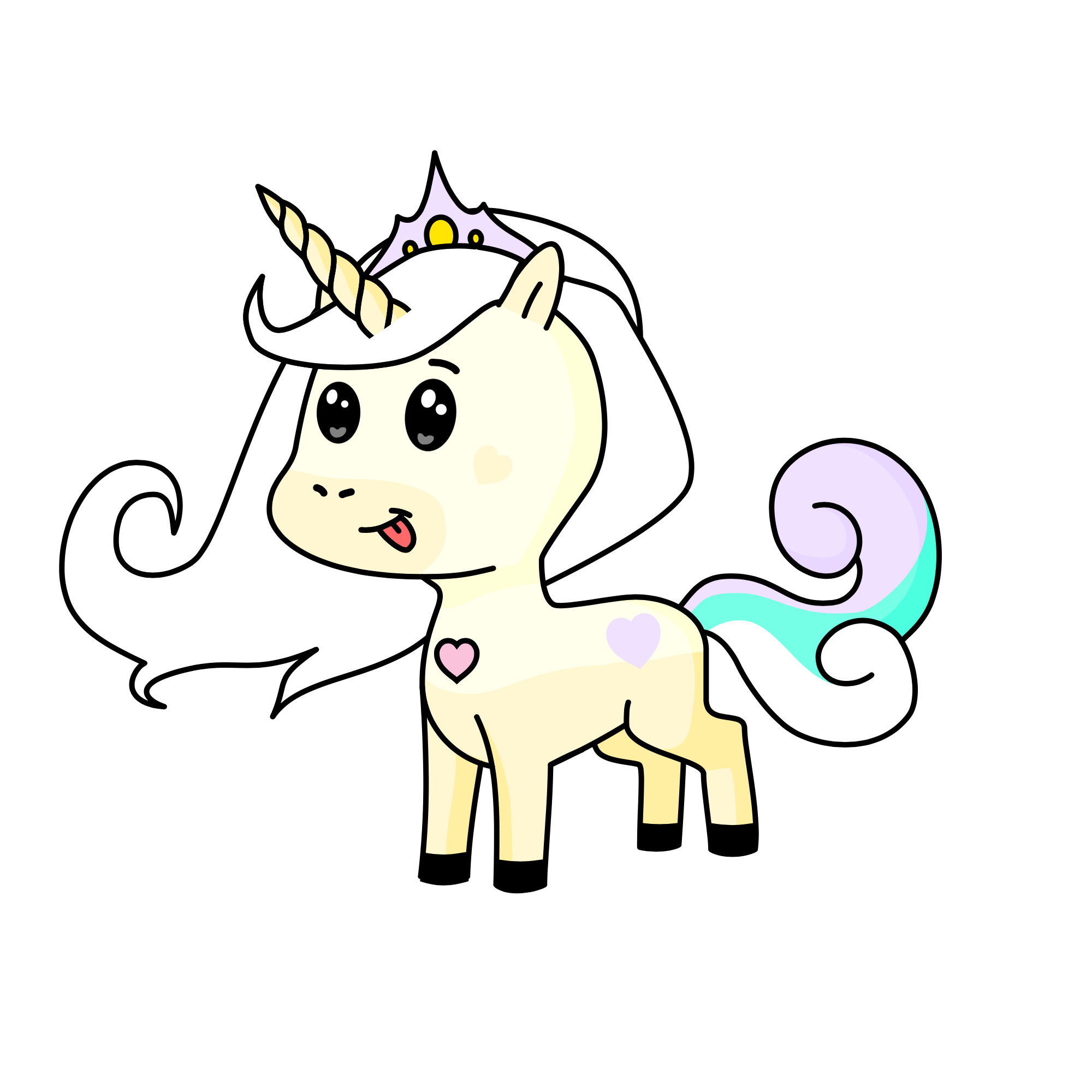 Starry Pie, the unicorn