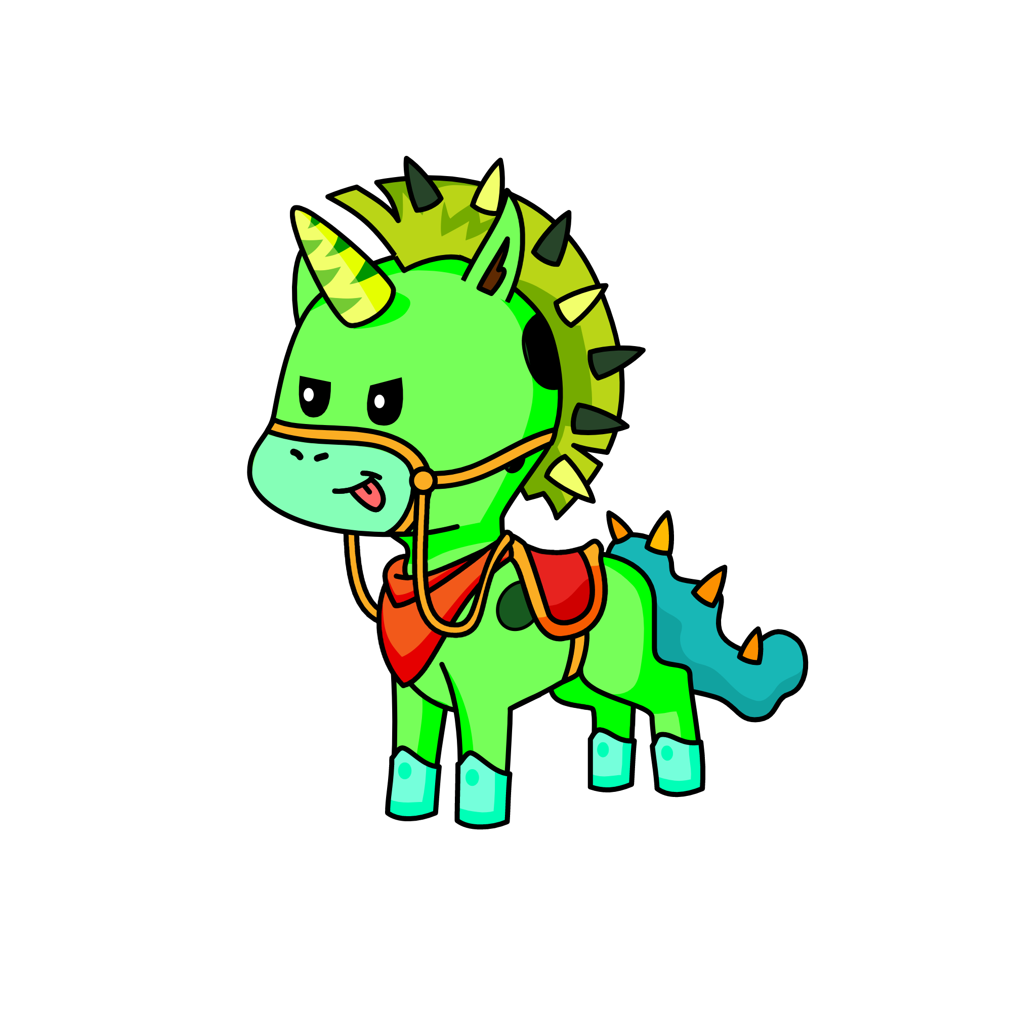 정의의 용사, the unicorn
