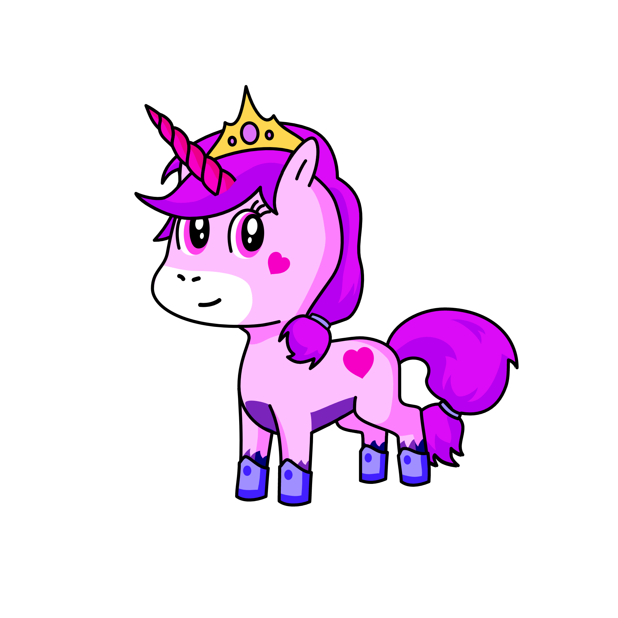 pinky, the unicorn