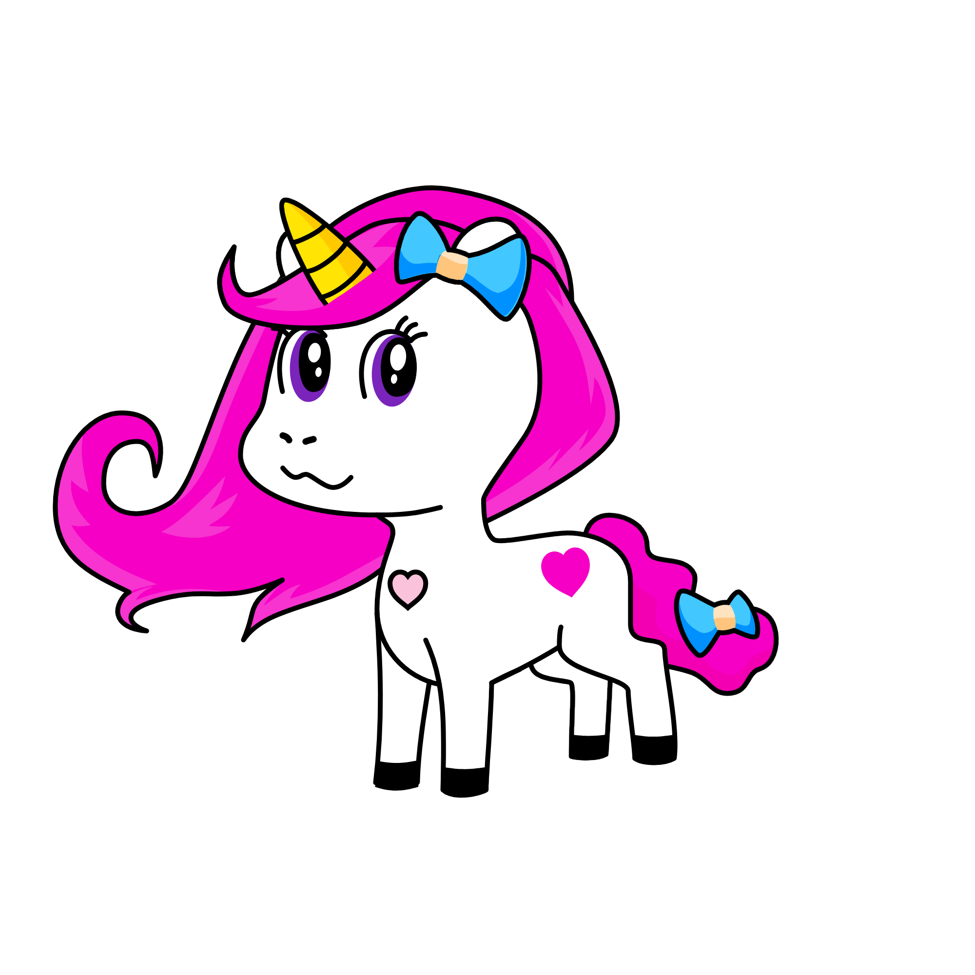 Hanna Unicorn, the unicorn