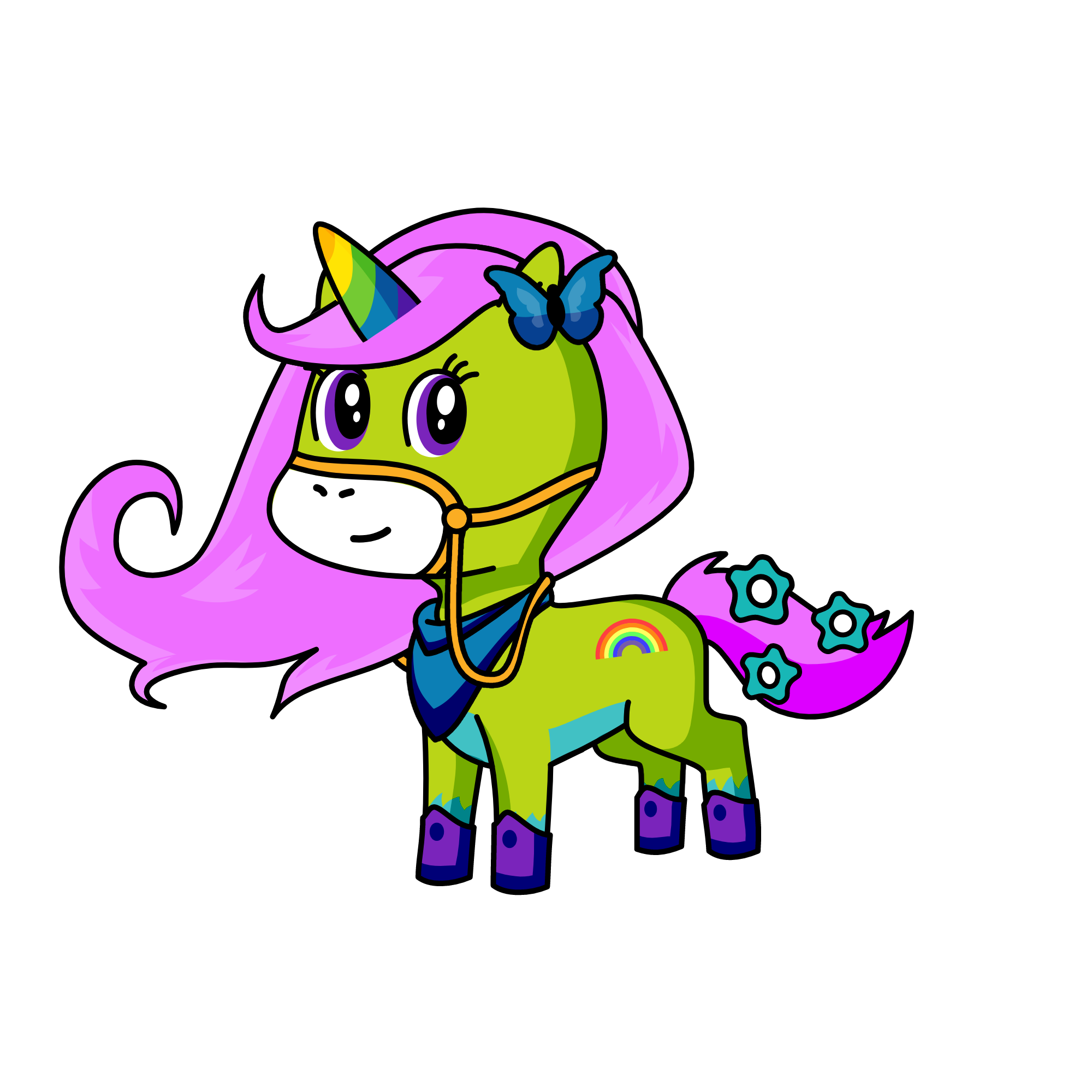 Vloe, the unicorn