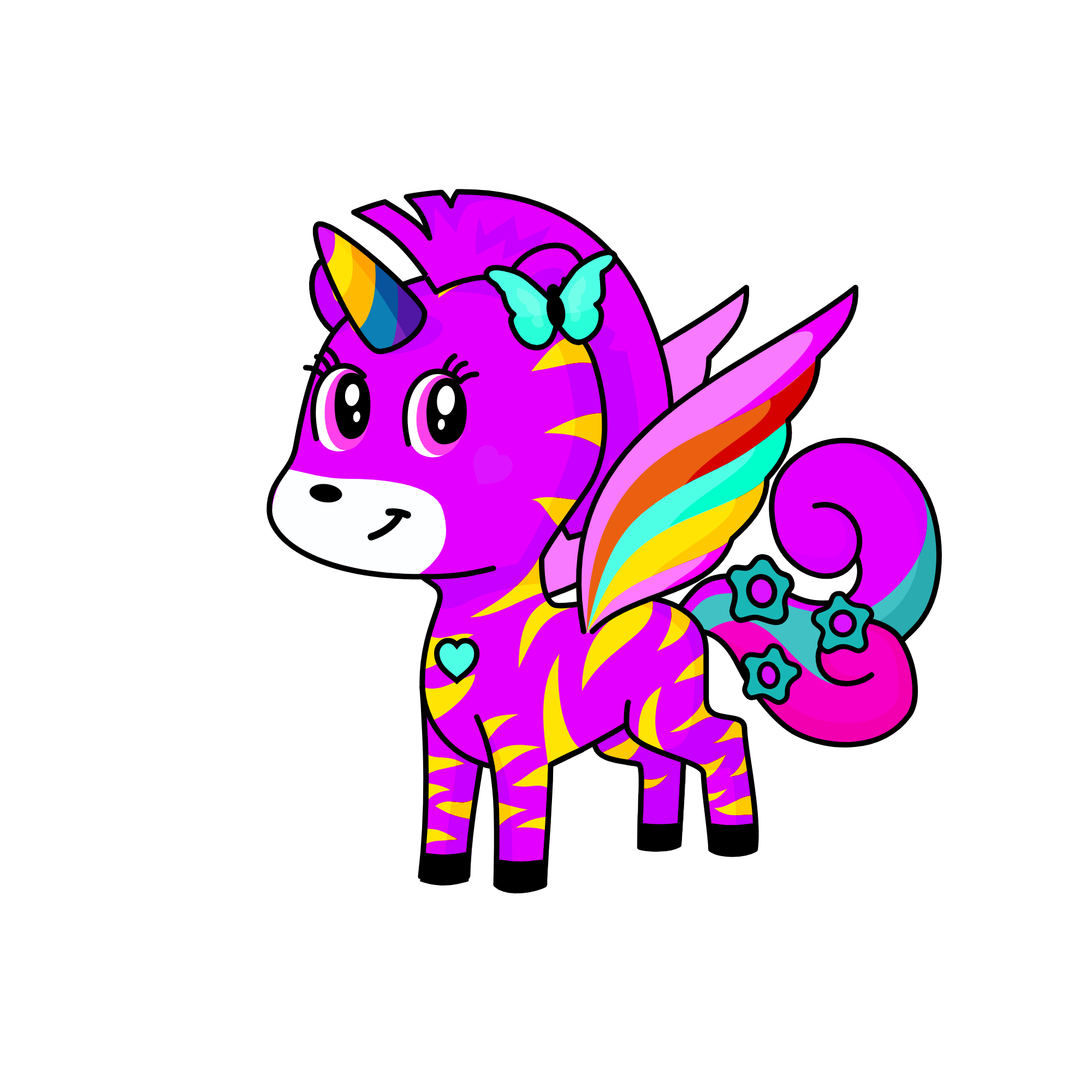 Alora, the unicorn