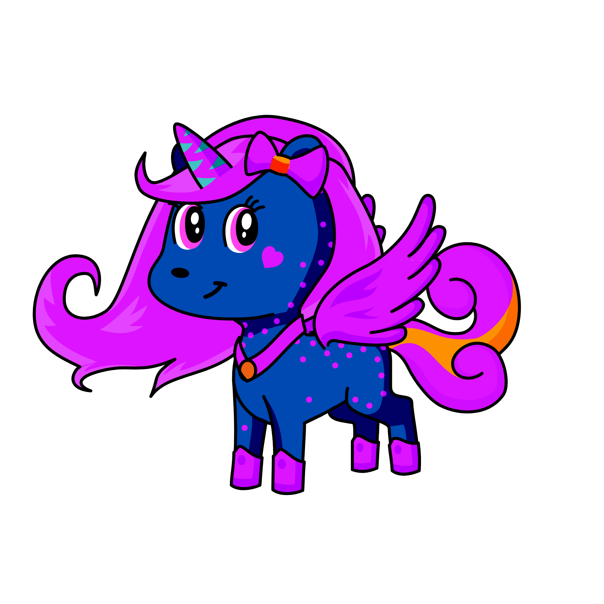 Ladivi, the unicorn