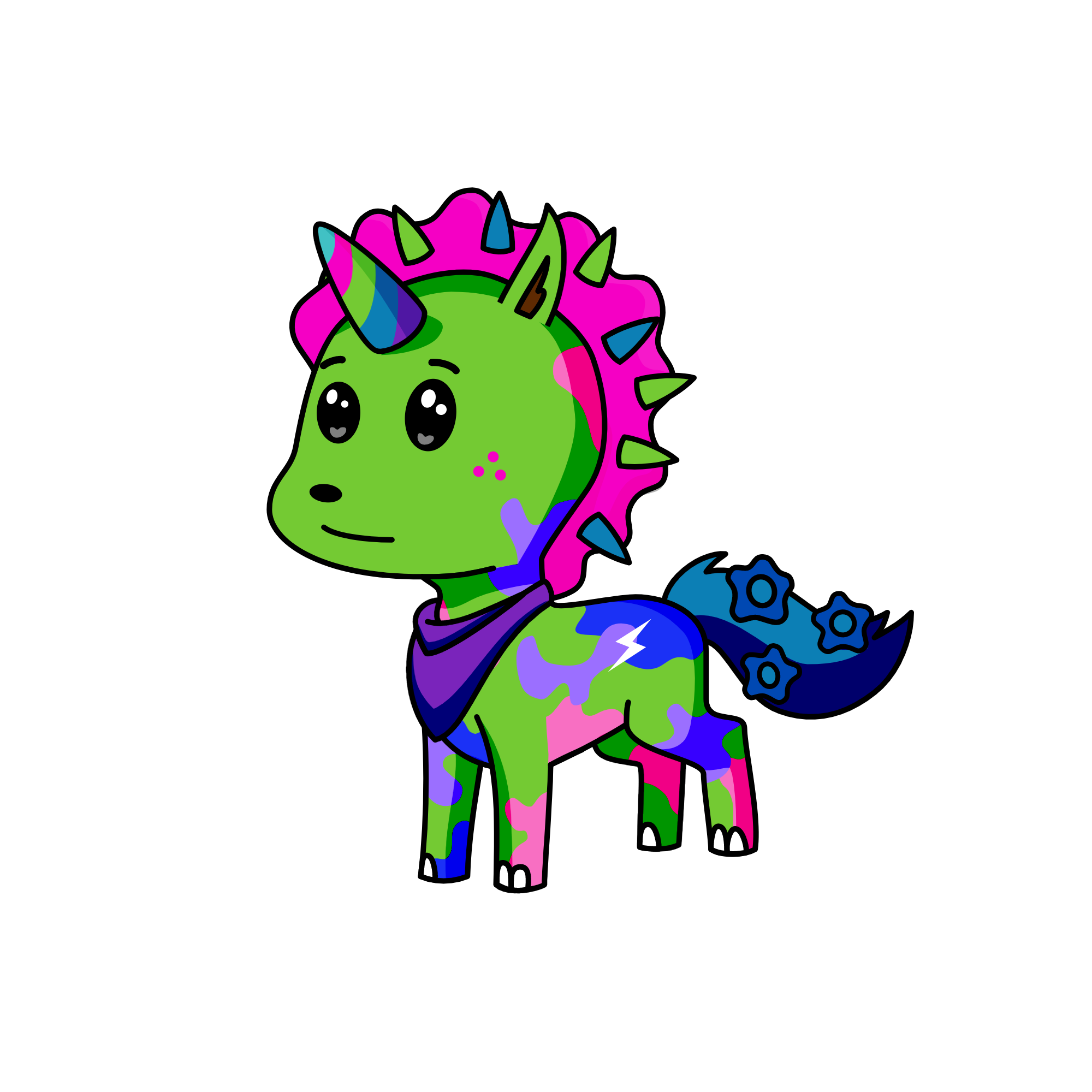 Highlash, the unicorn