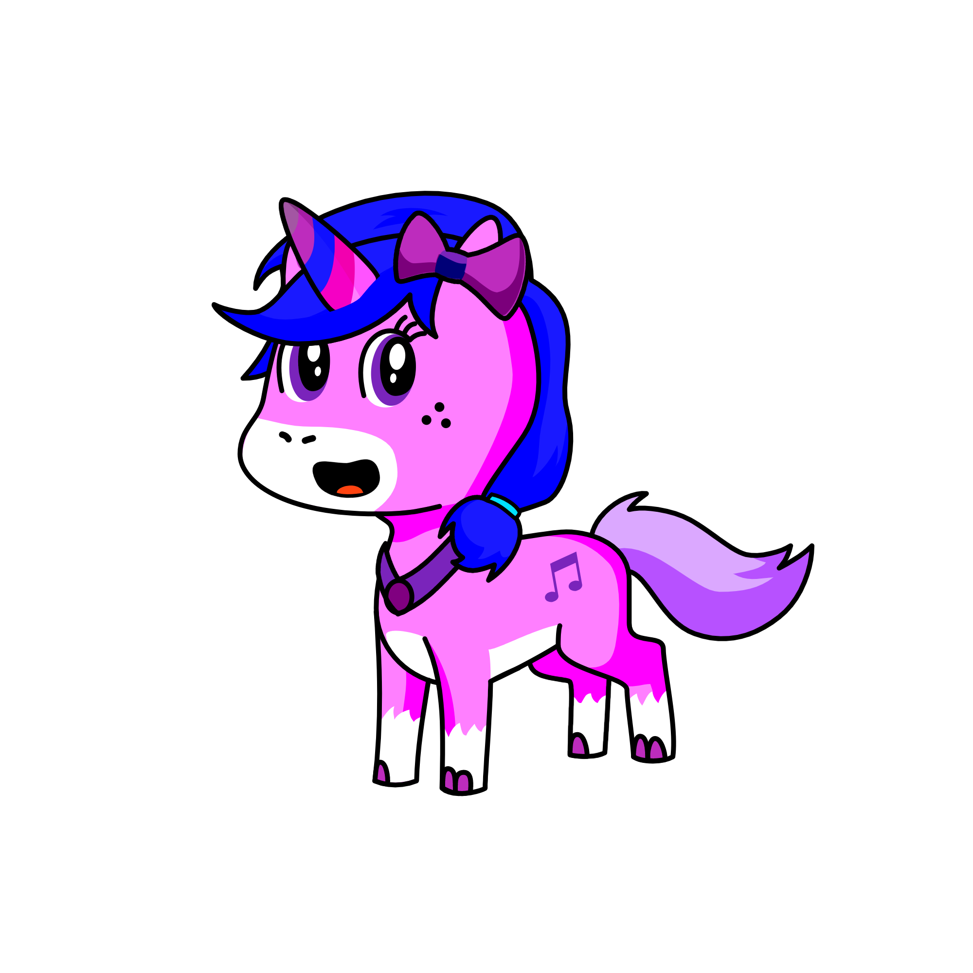 Silky, the unicorn