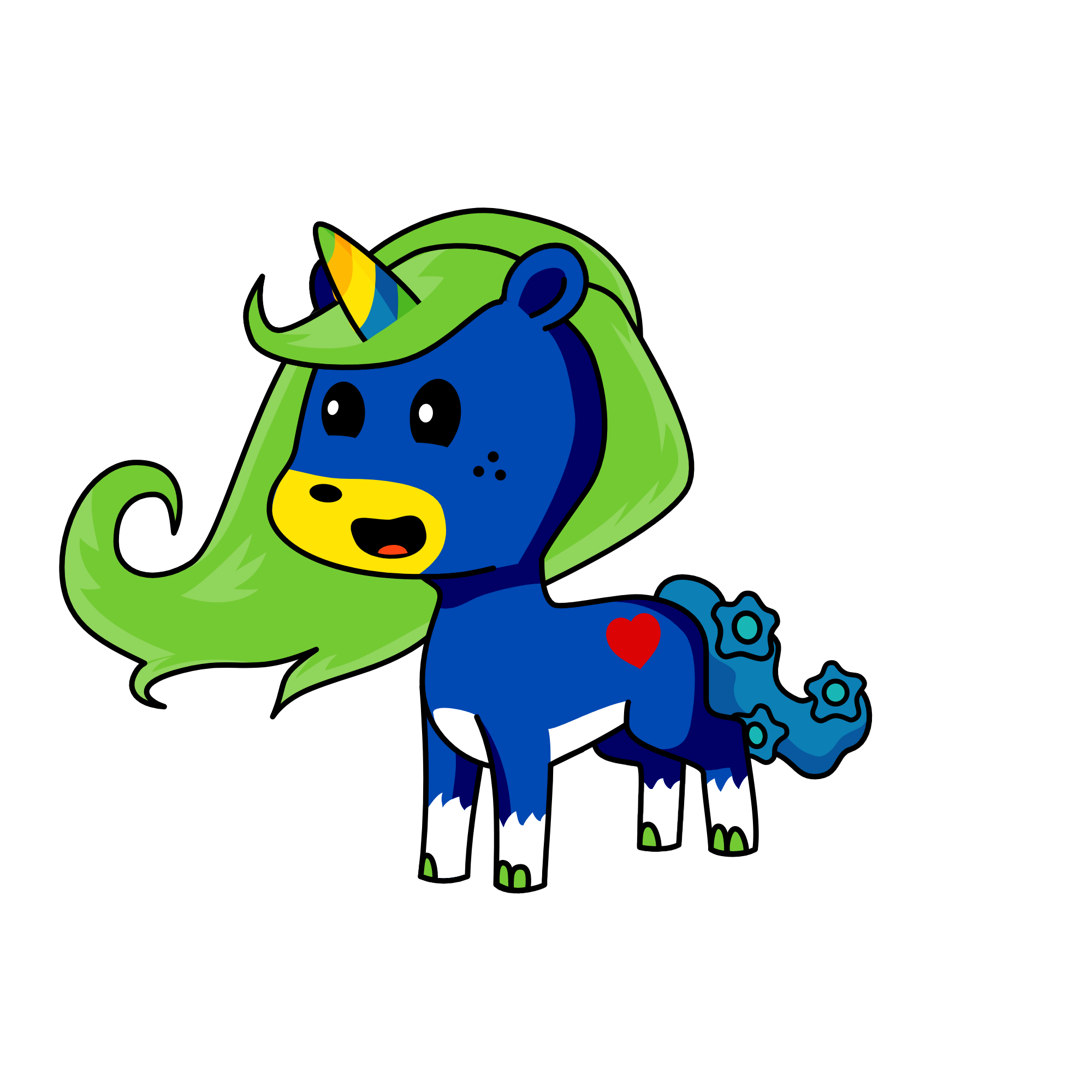 soain, the unicorn