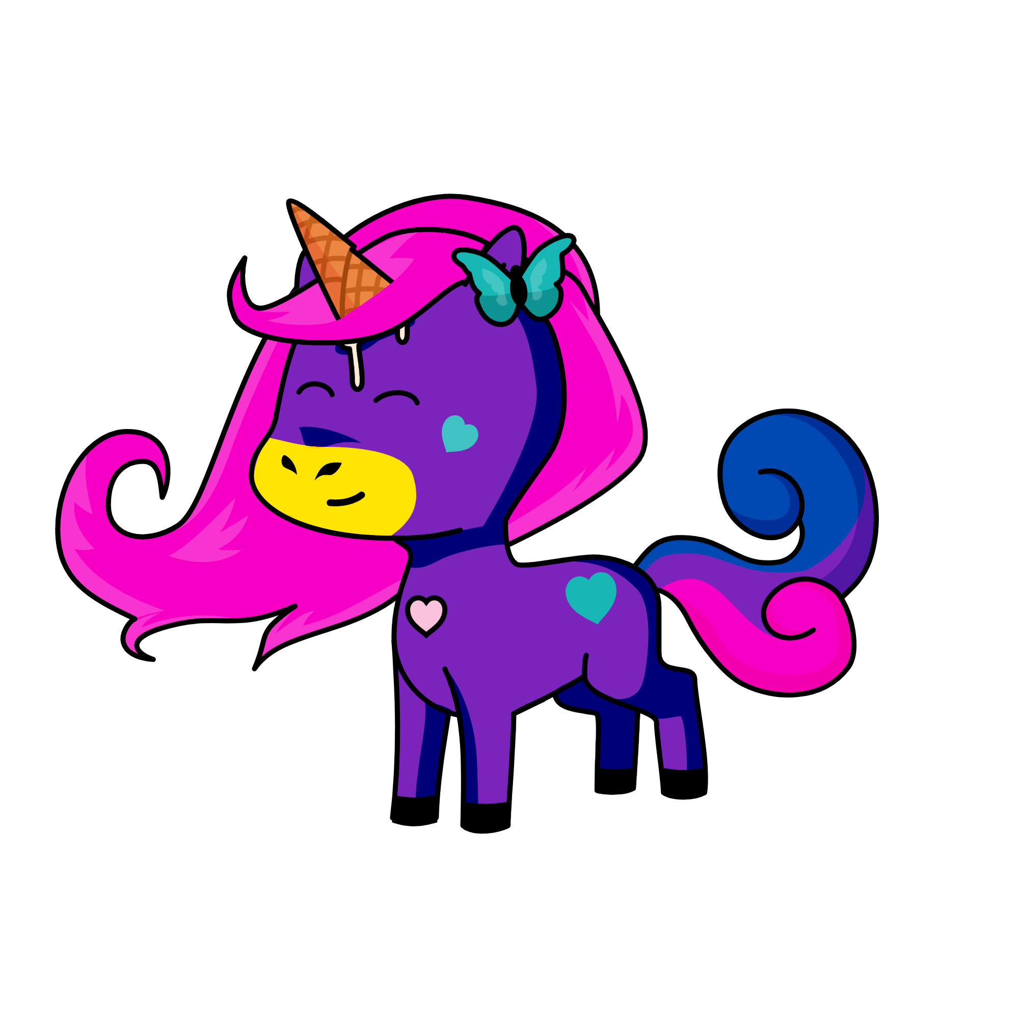 My bff unicorn, the unicorn
