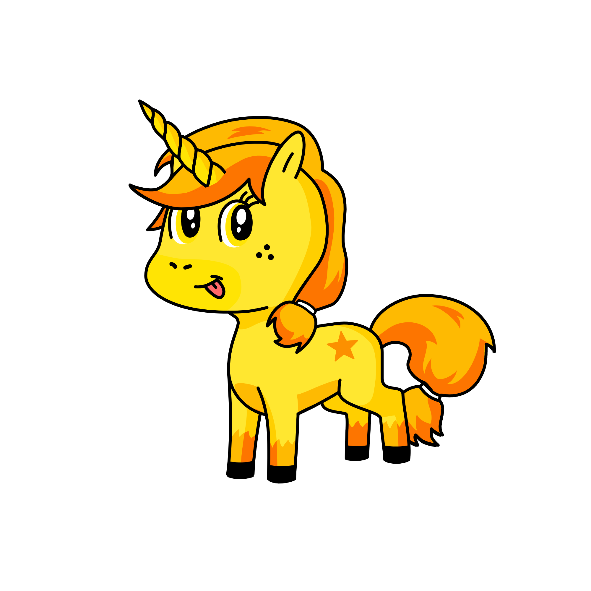 Sunny, the unicorn