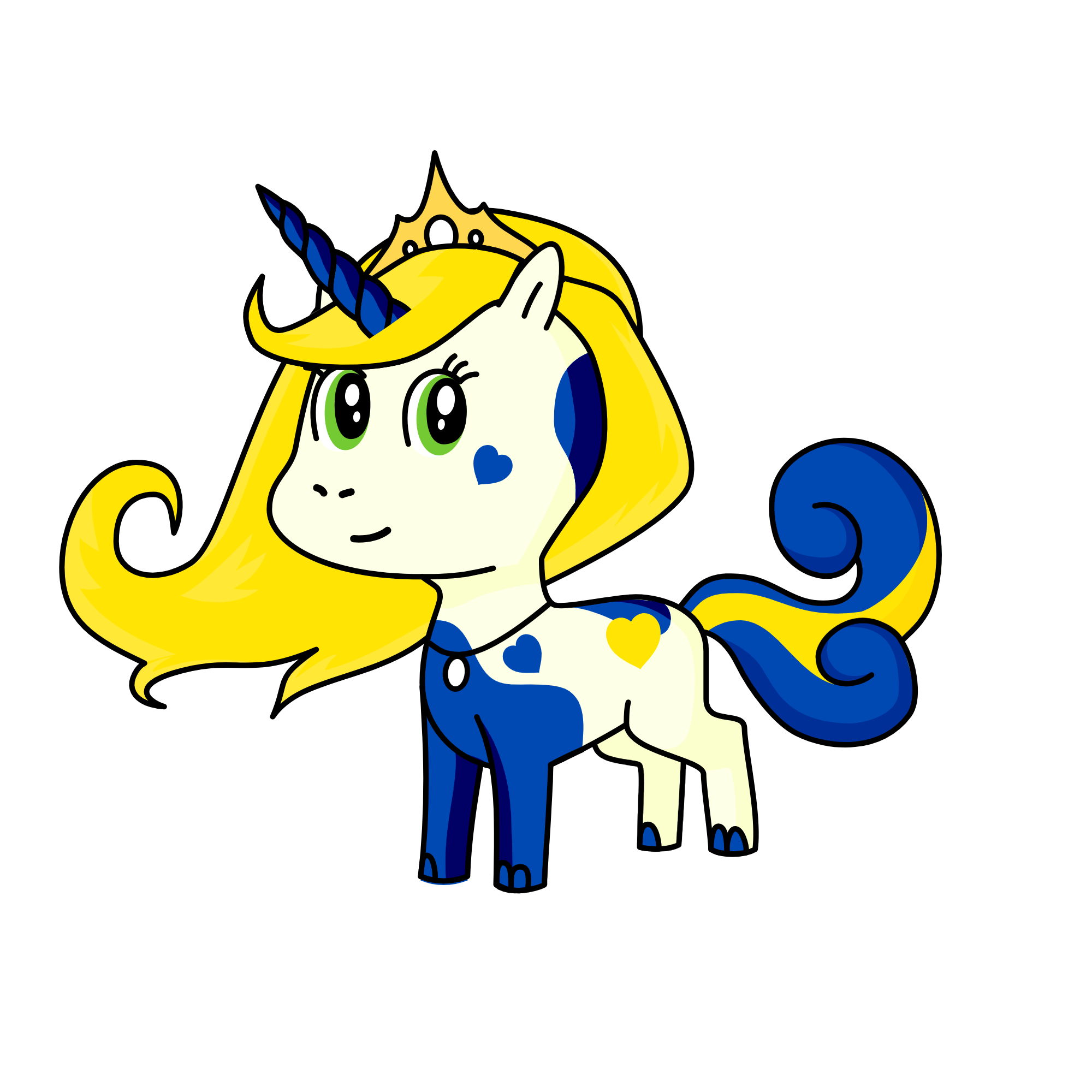 Blazercorn, the unicorn