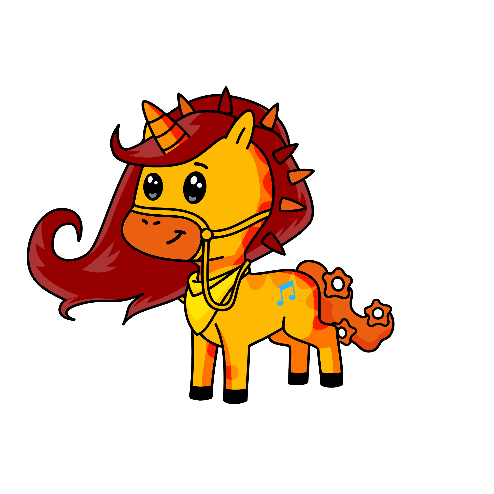 sun shine, the unicorn