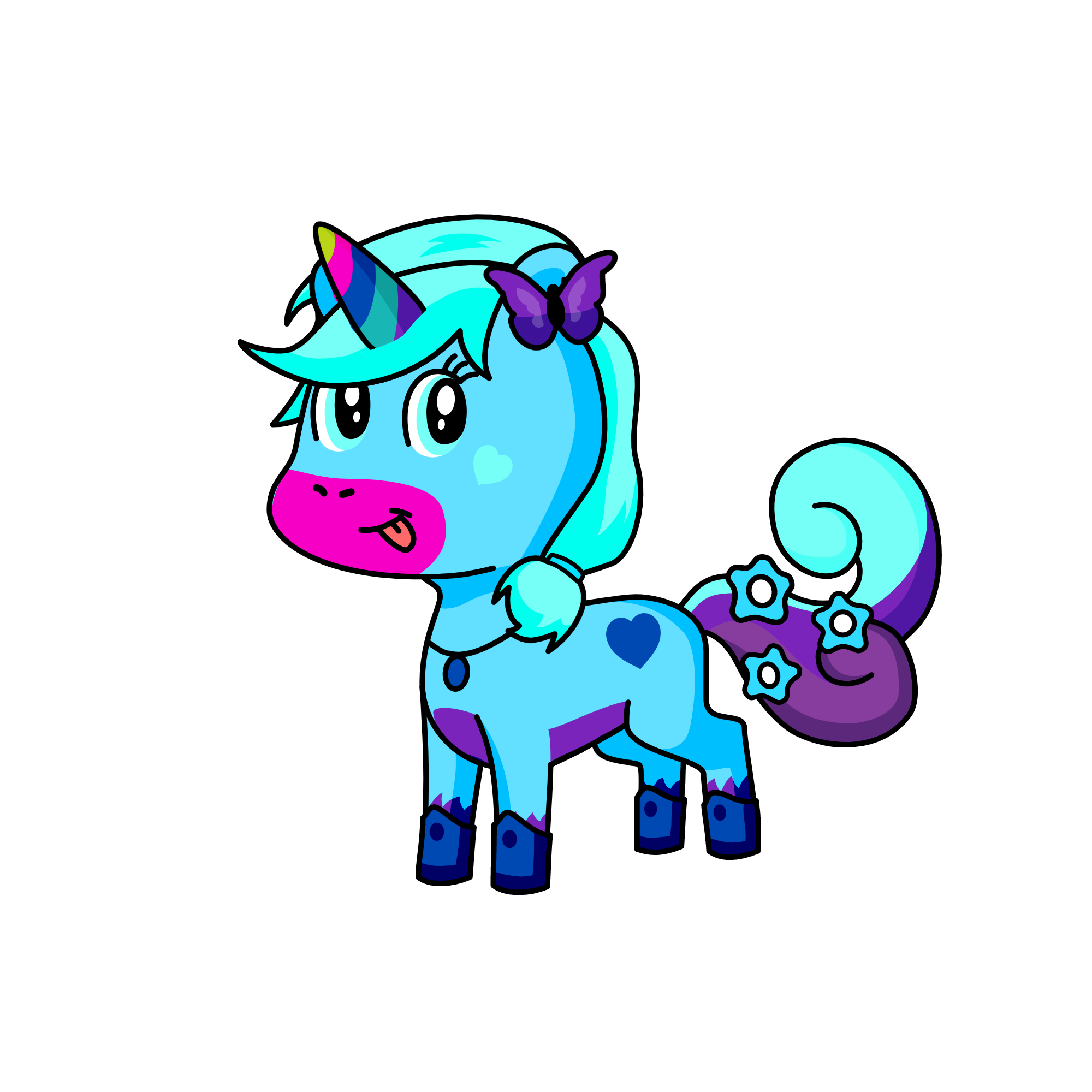 starfire, the unicorn