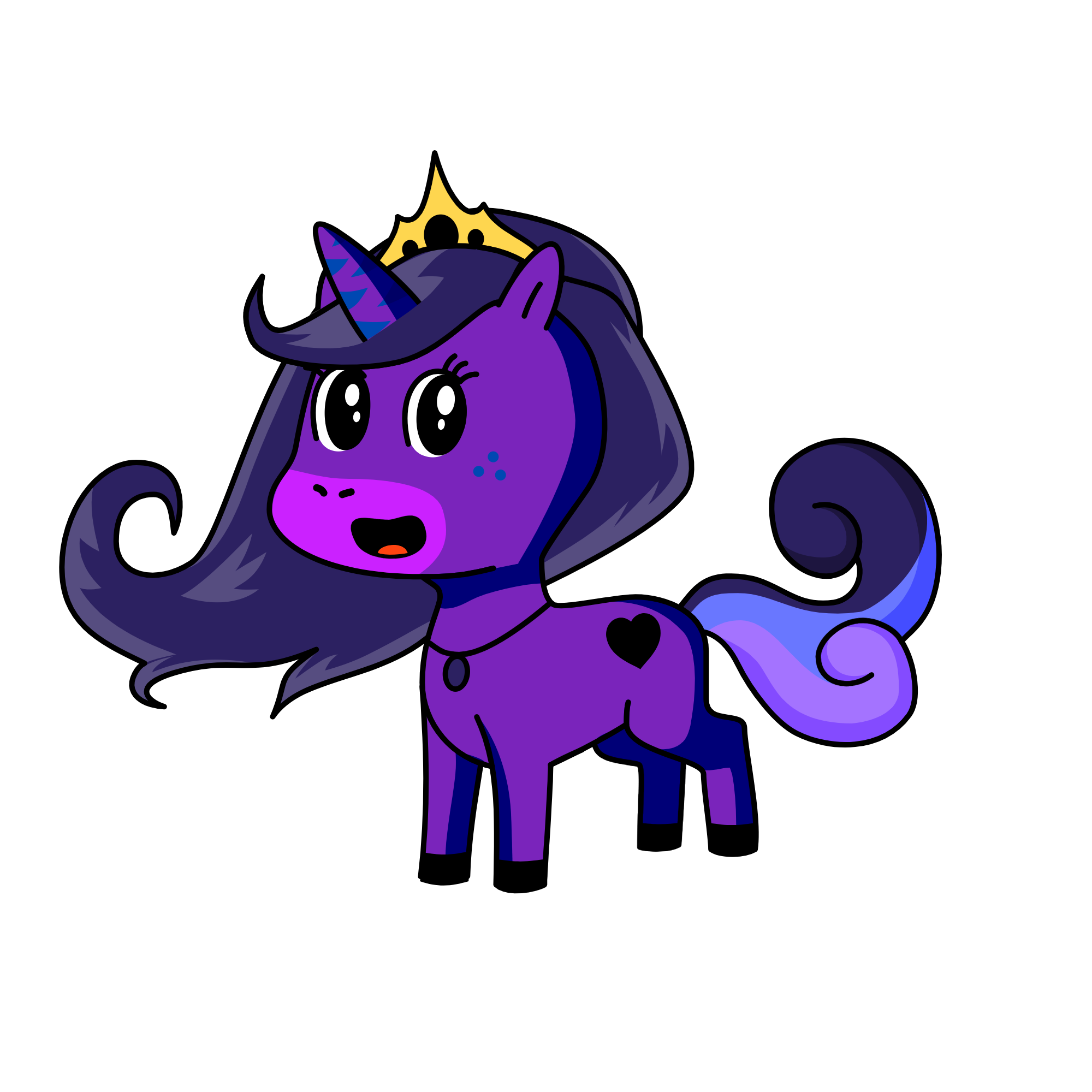 Princess Midnight, the unicorn