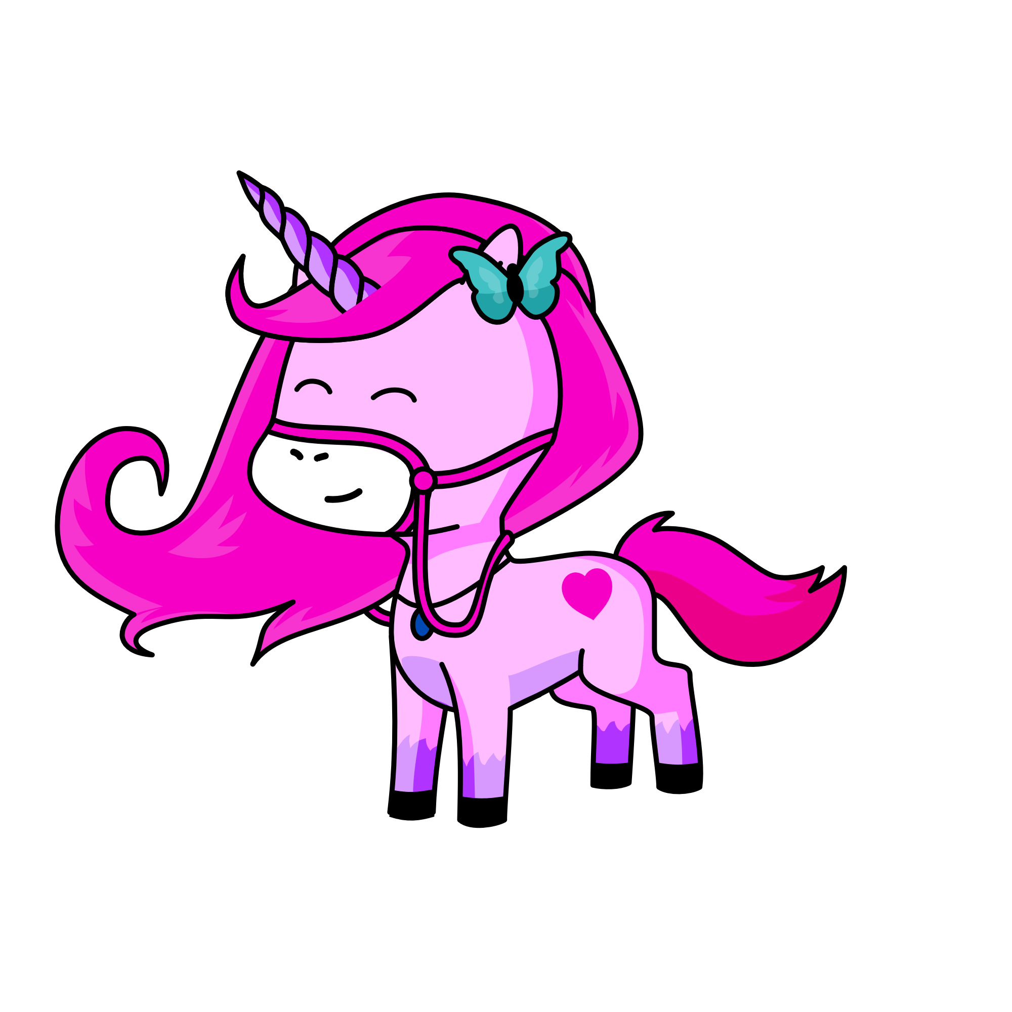 pinkqueen, the unicorn