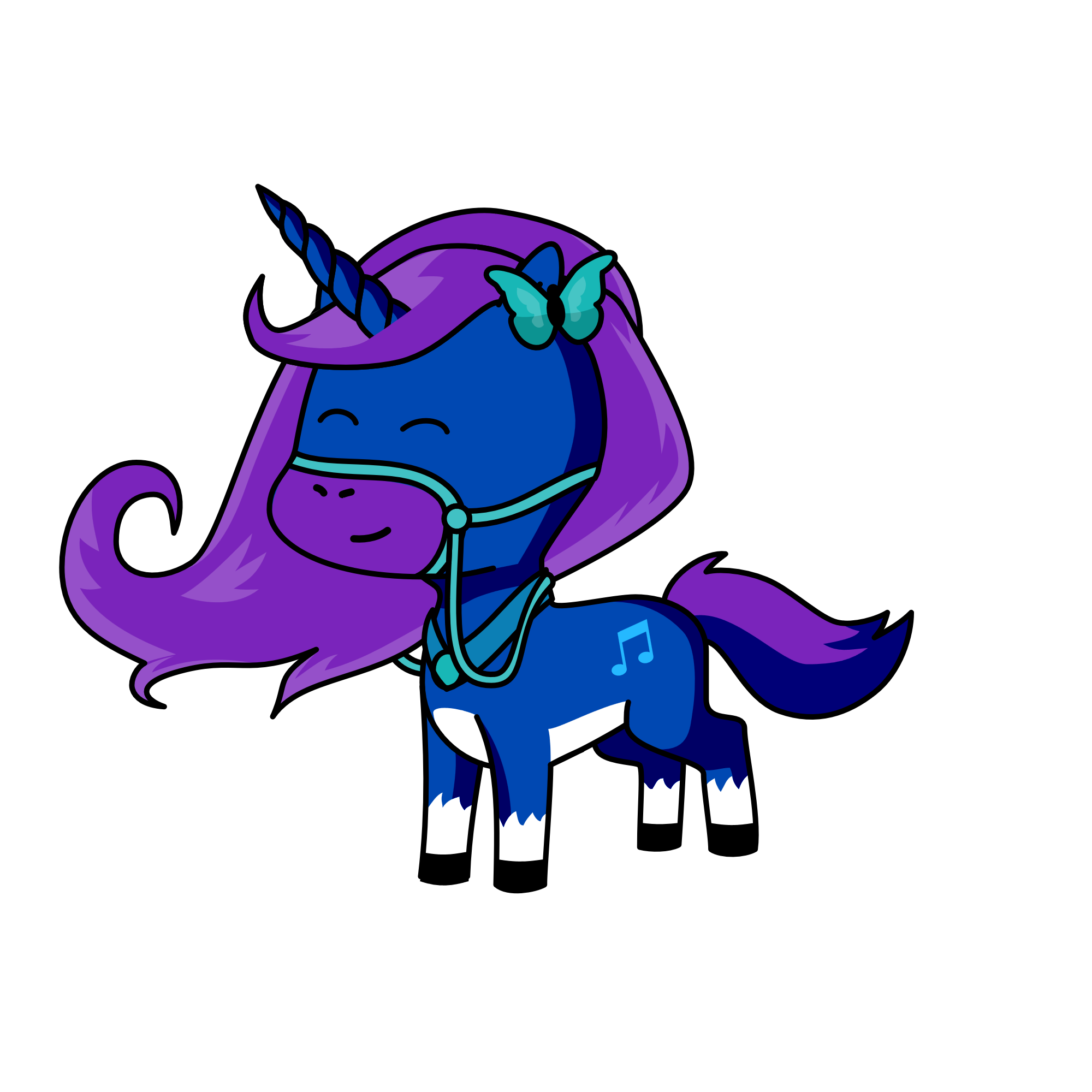 Luna, the unicorn