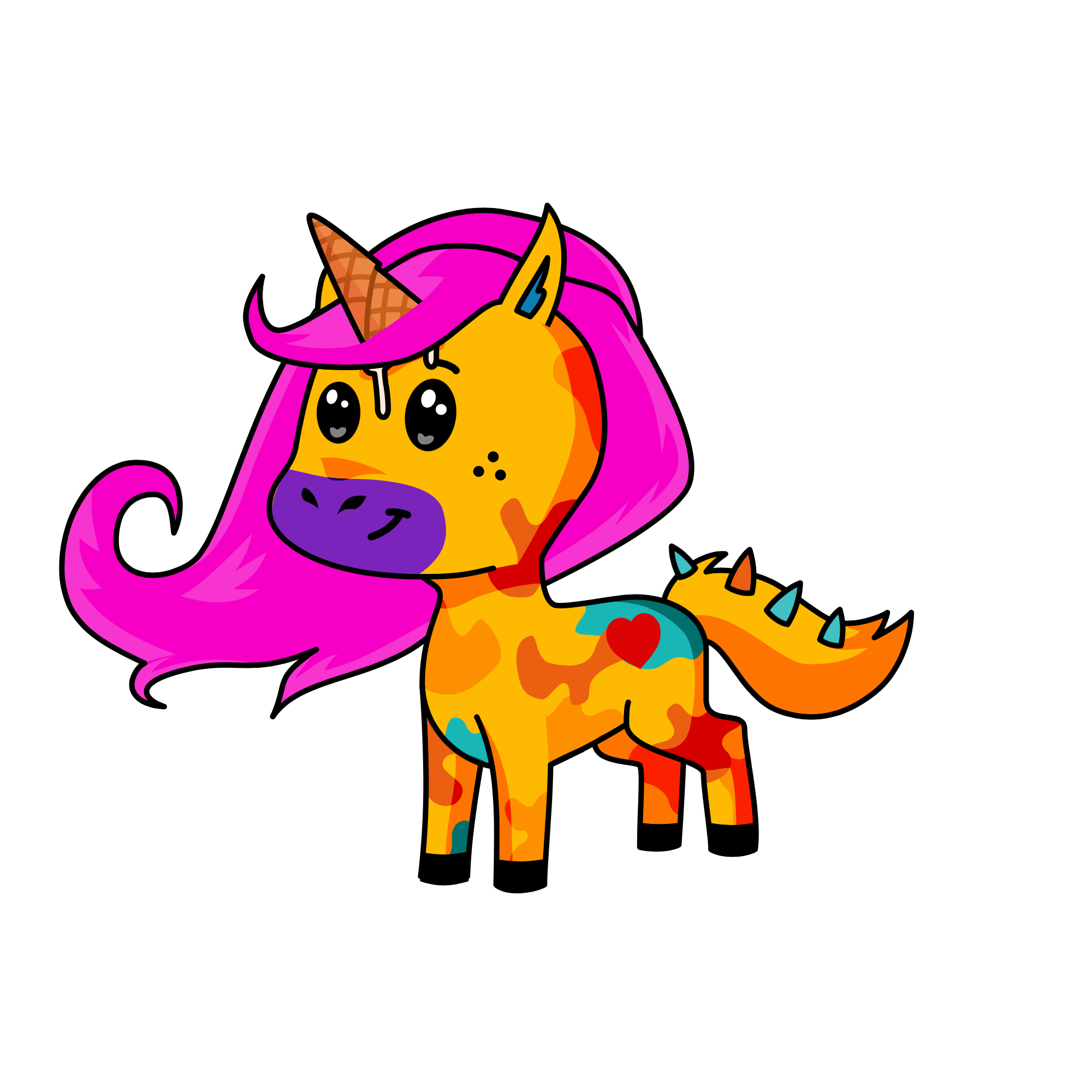 rgfhdh, the unicorn