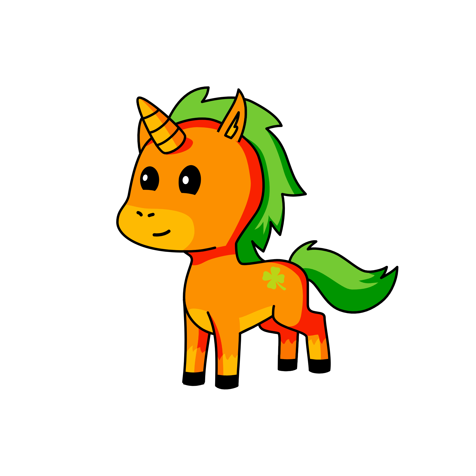 Carrot, the unicorn