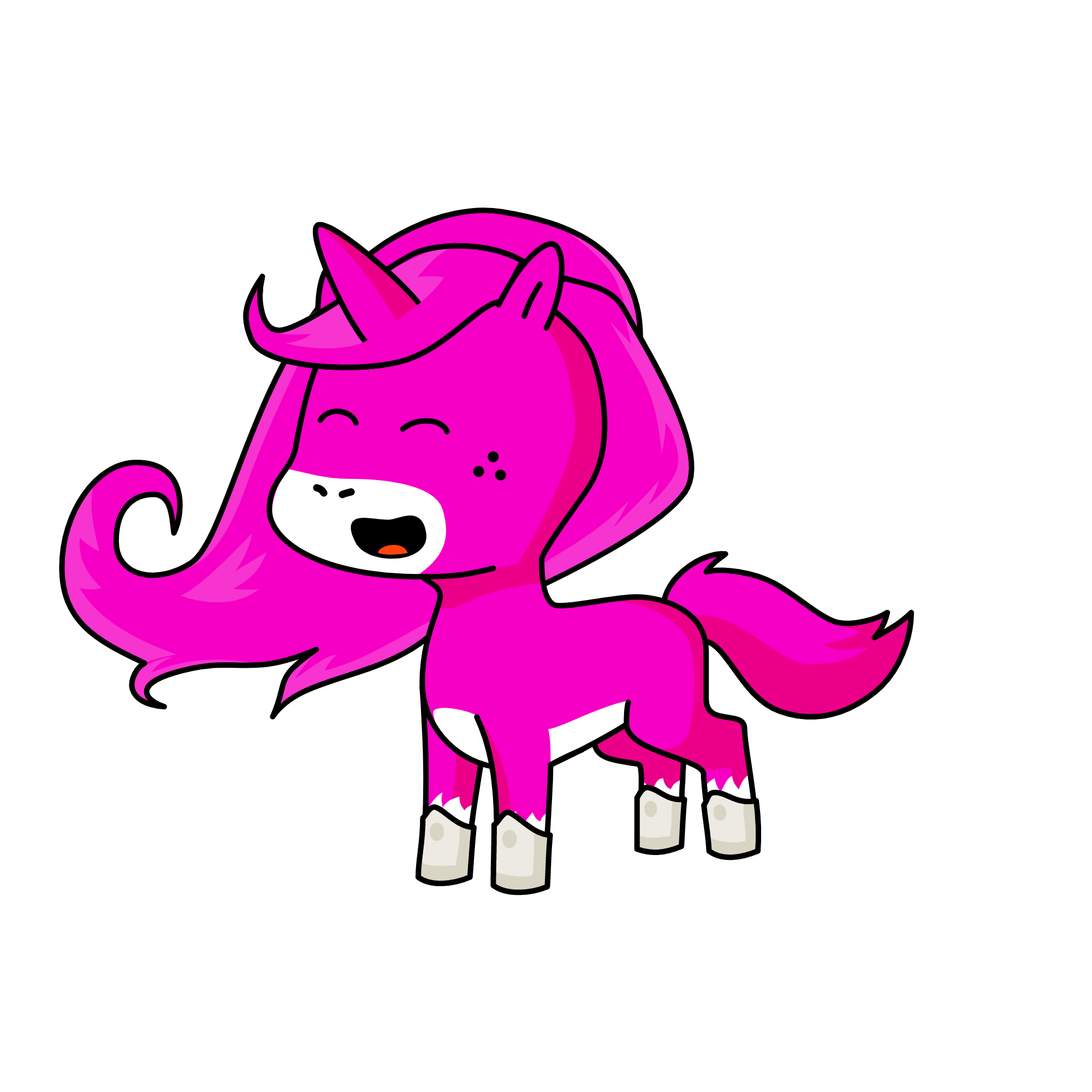 Sarita de FELS, the unicorn