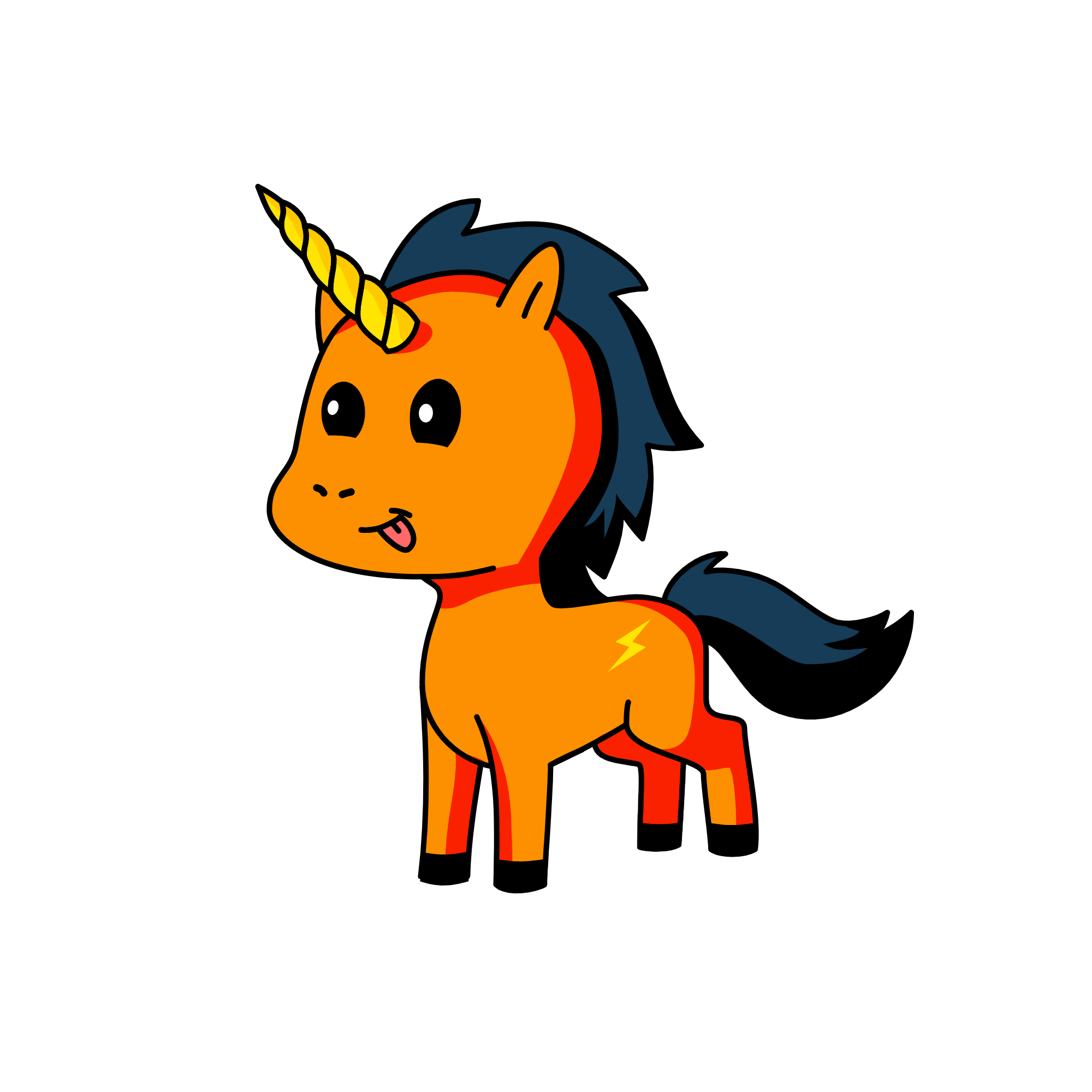speedy, the unicorn