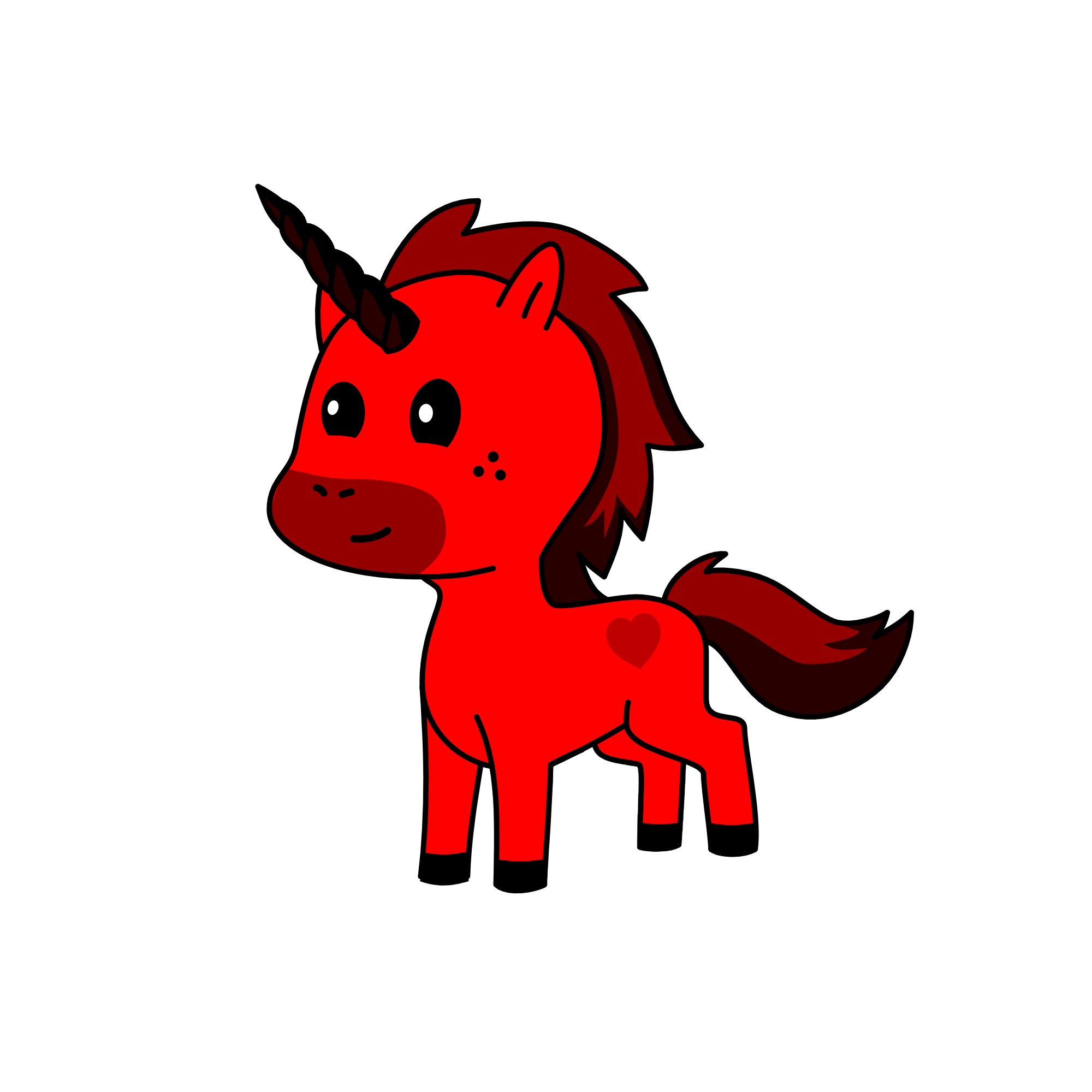 APPLE JACK, the unicorn