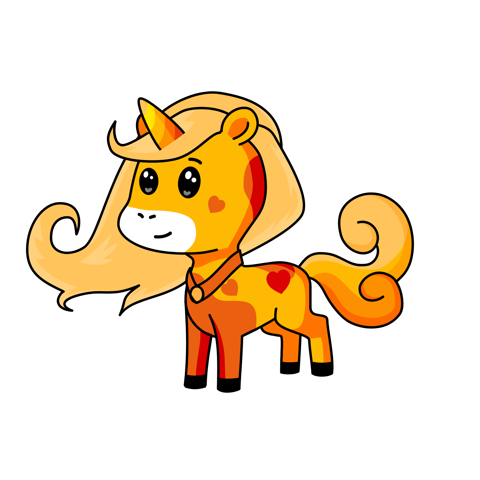 flame queen, the unicorn