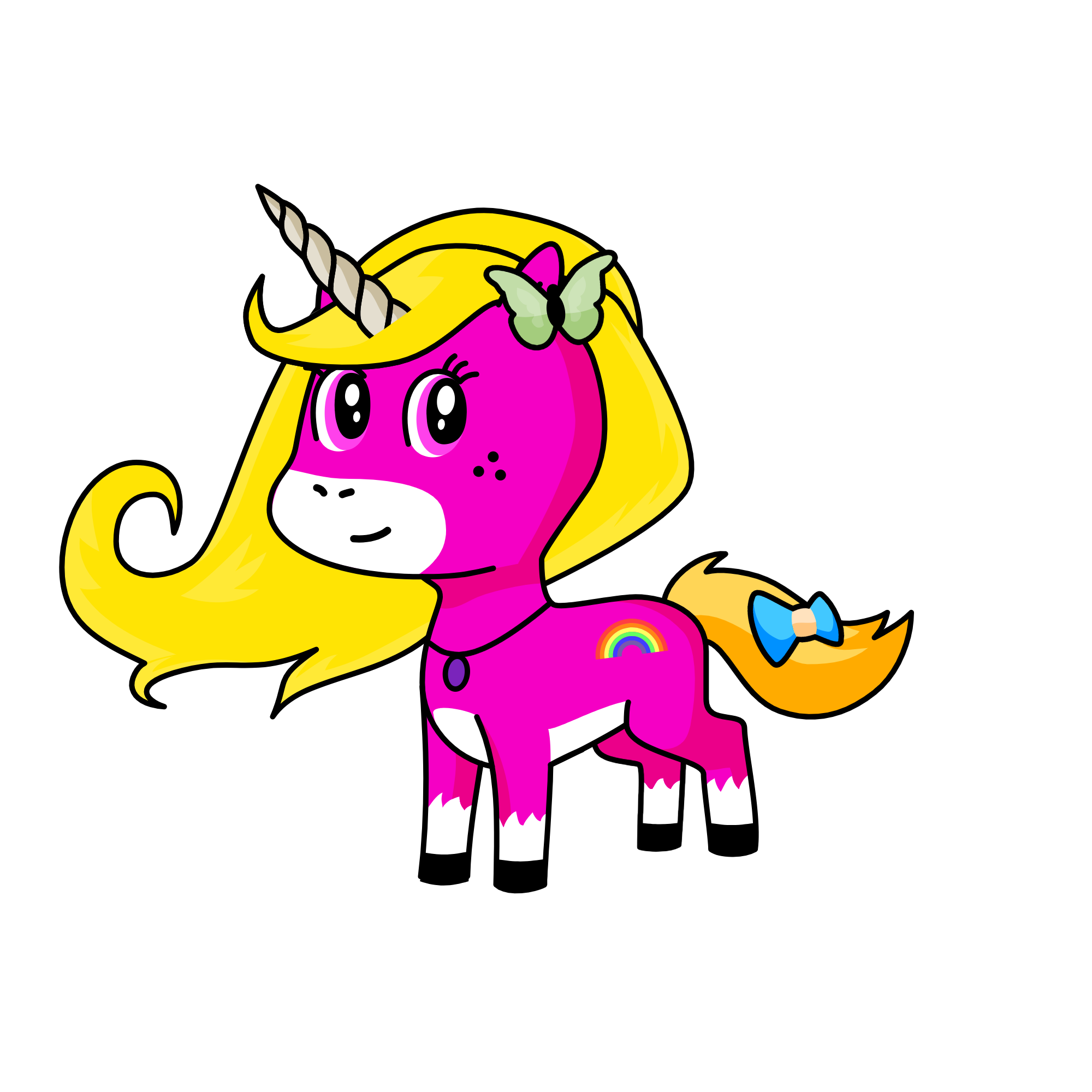 Mila, the unicorn