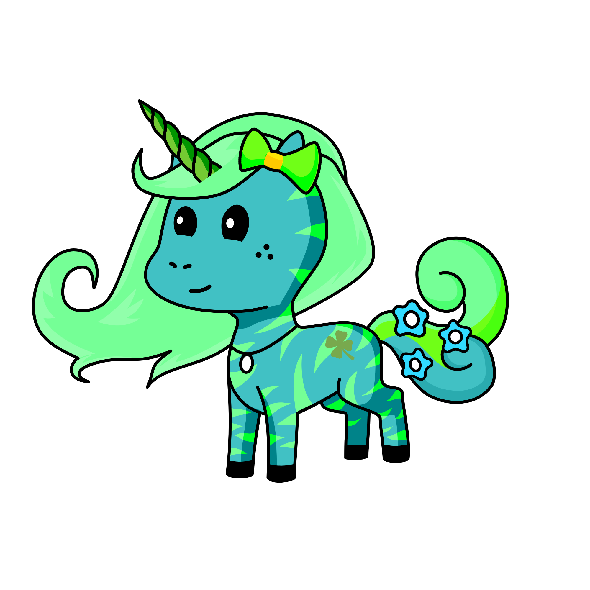minty, the unicorn