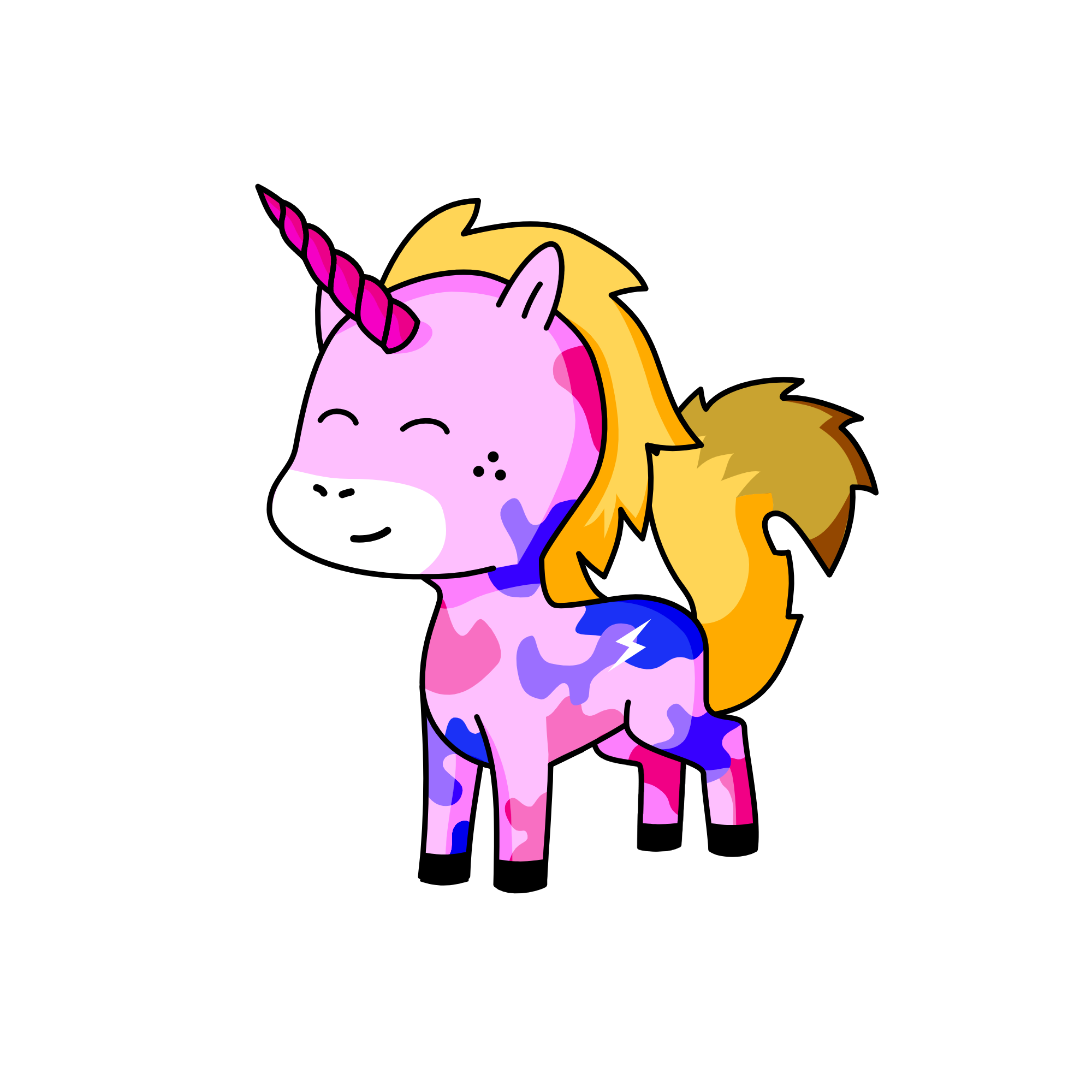 лили, the unicorn